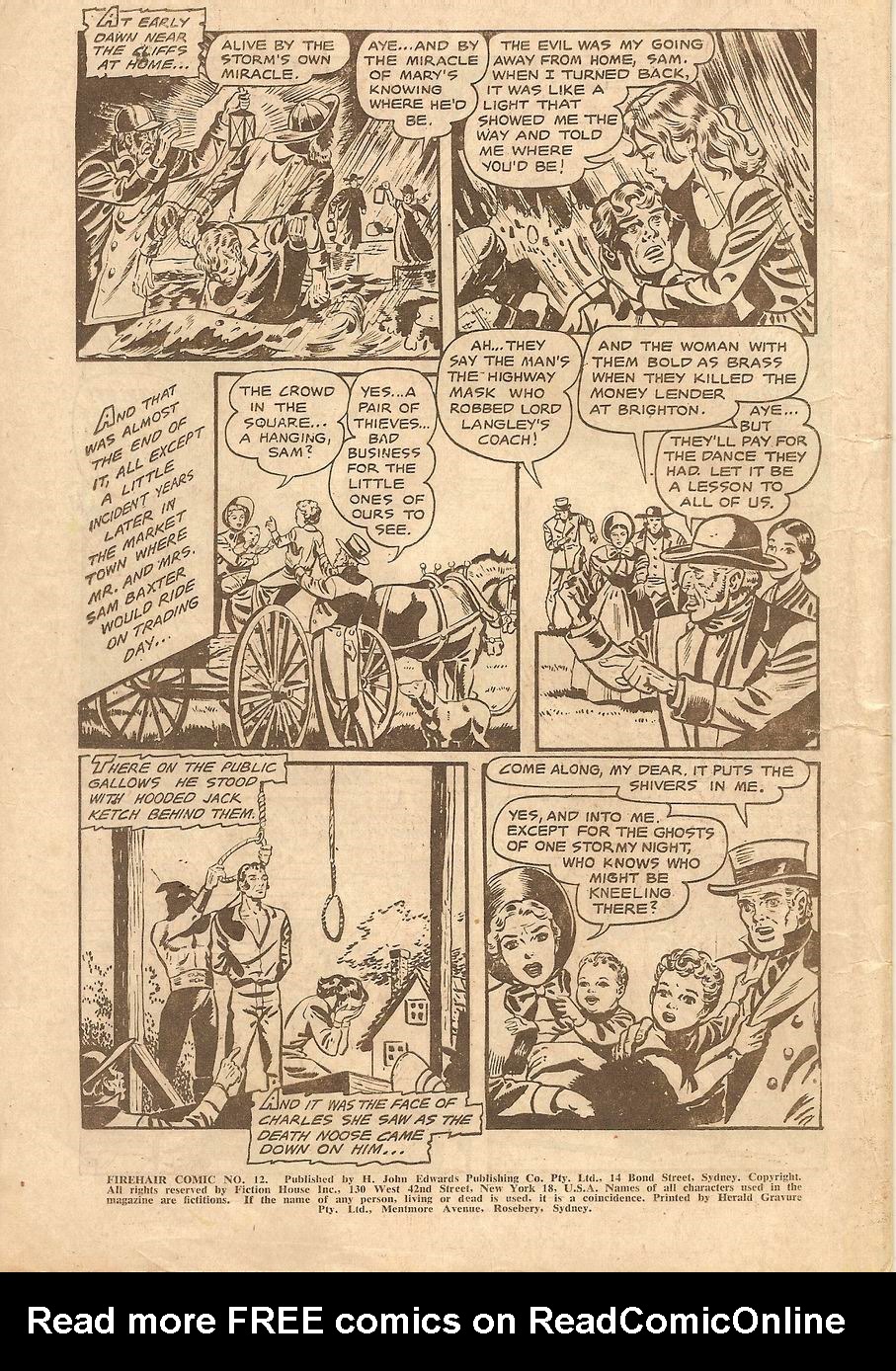 Read online Firehair (1951) comic -  Issue #12 - 24