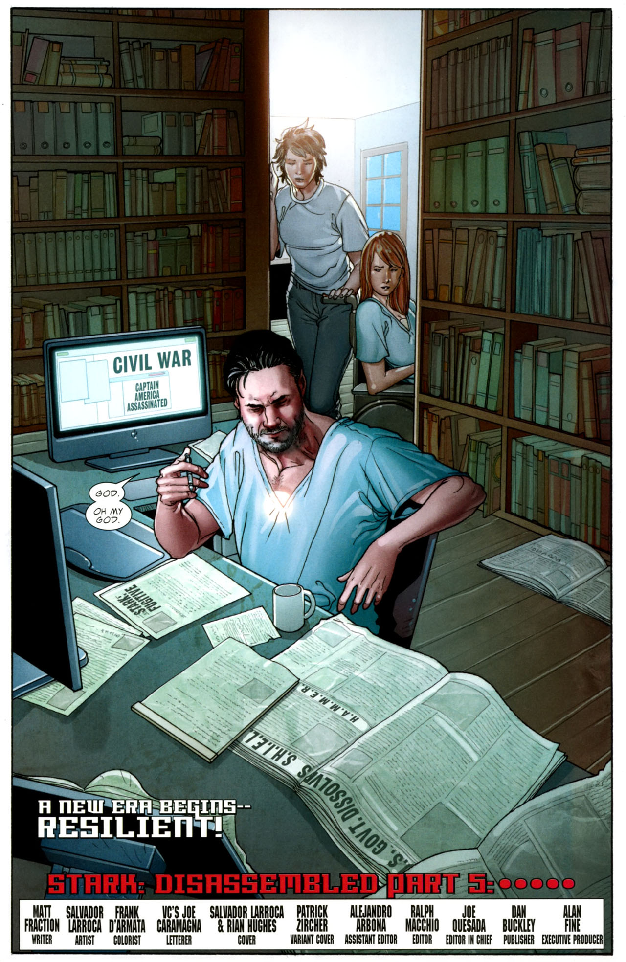 Read online The Invincible Iron Man (2008) comic -  Issue #24 - 27