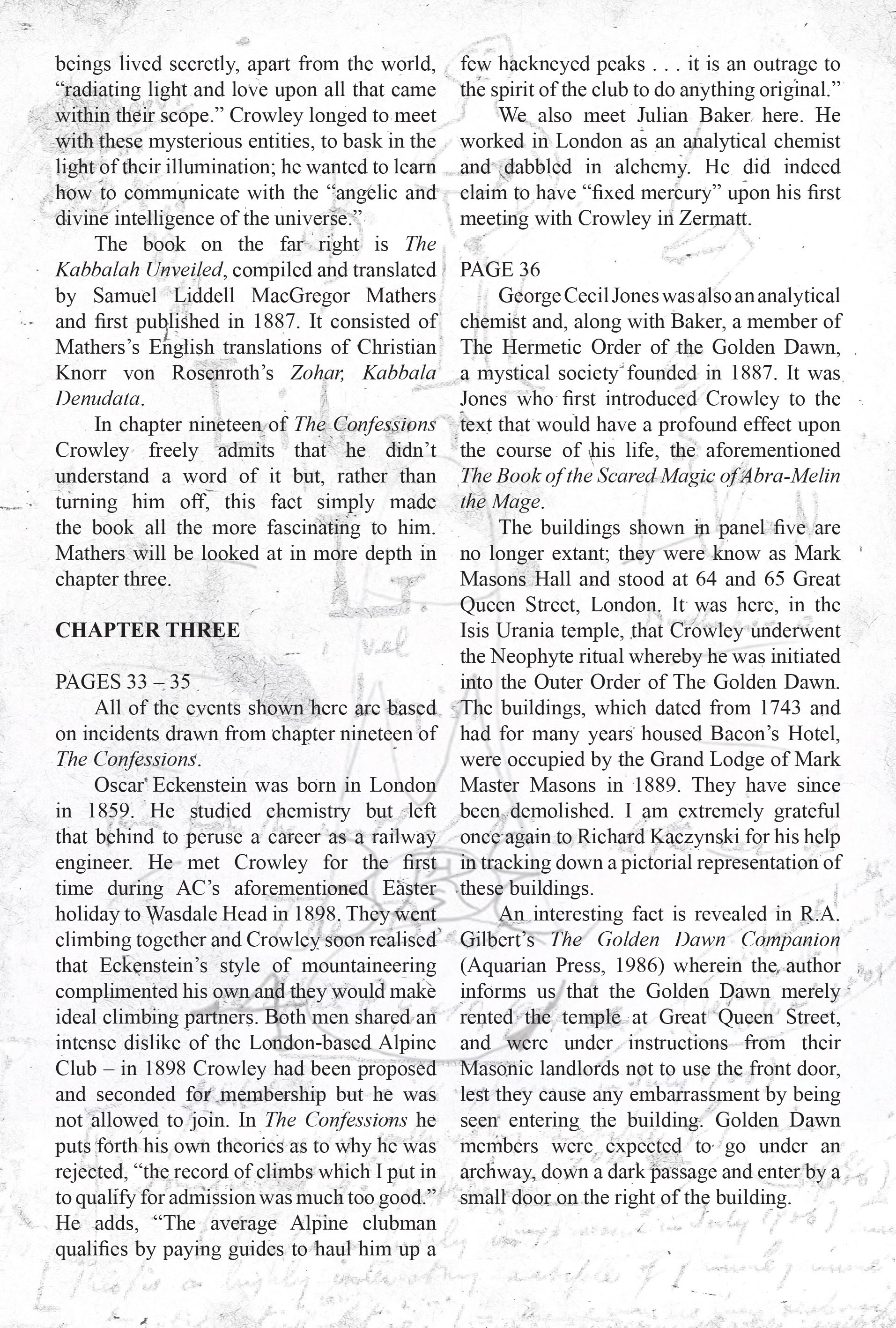 Read online Aleister Crowley: Wandering the Waste comic -  Issue # TPB - 126