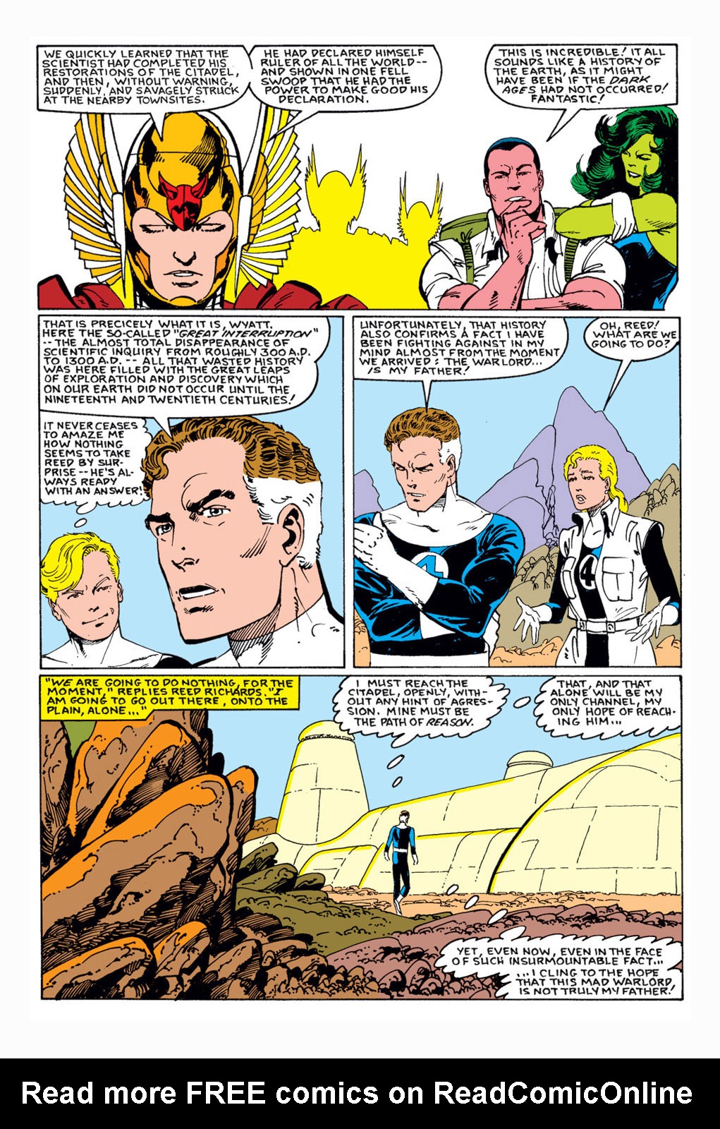 Read online Fantastic Four (1961) comic -  Issue #273 - 15