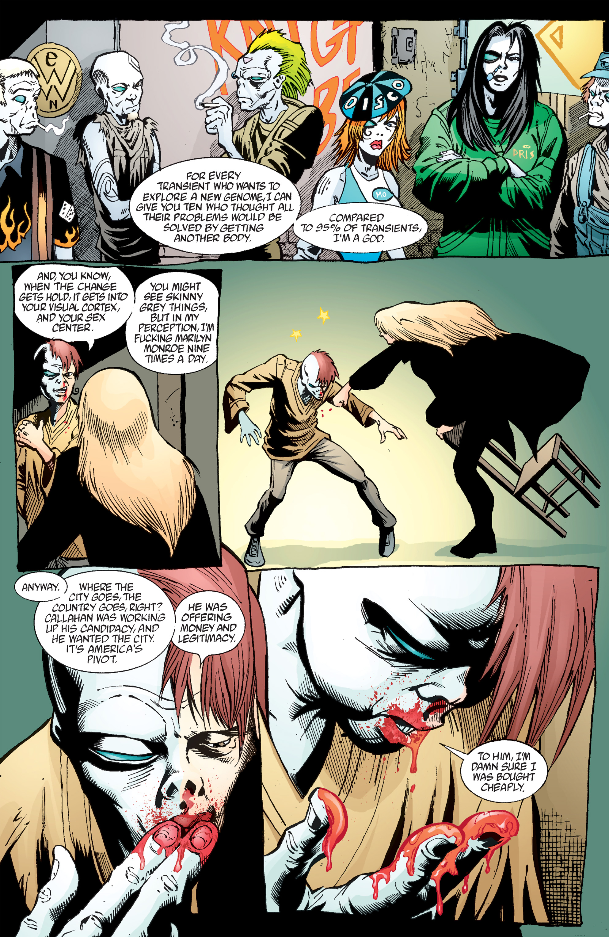 Read online Transmetropolitan comic -  Issue #50 - 14