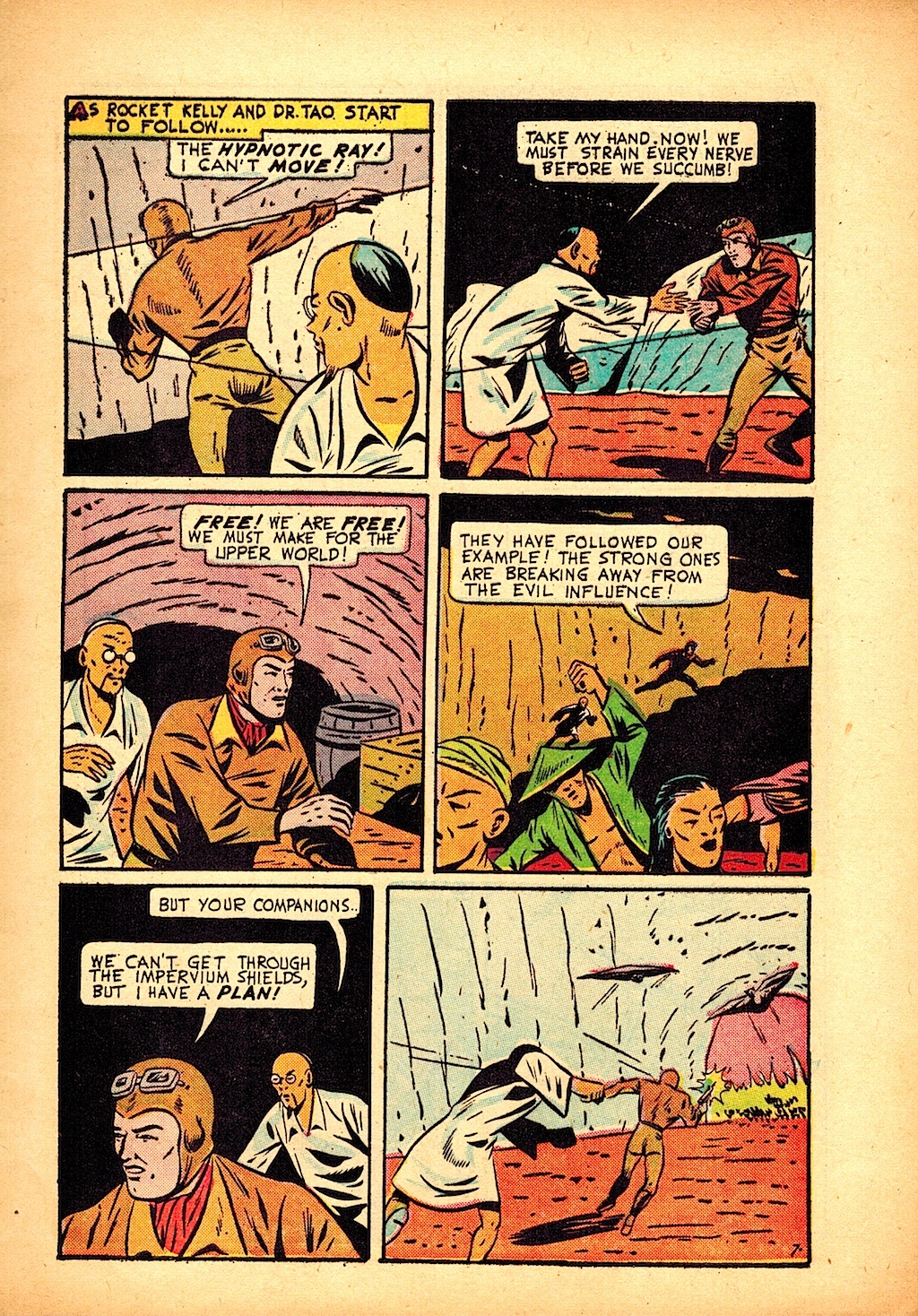 Read online Rocket Kelly (1945) comic -  Issue #5 - 9
