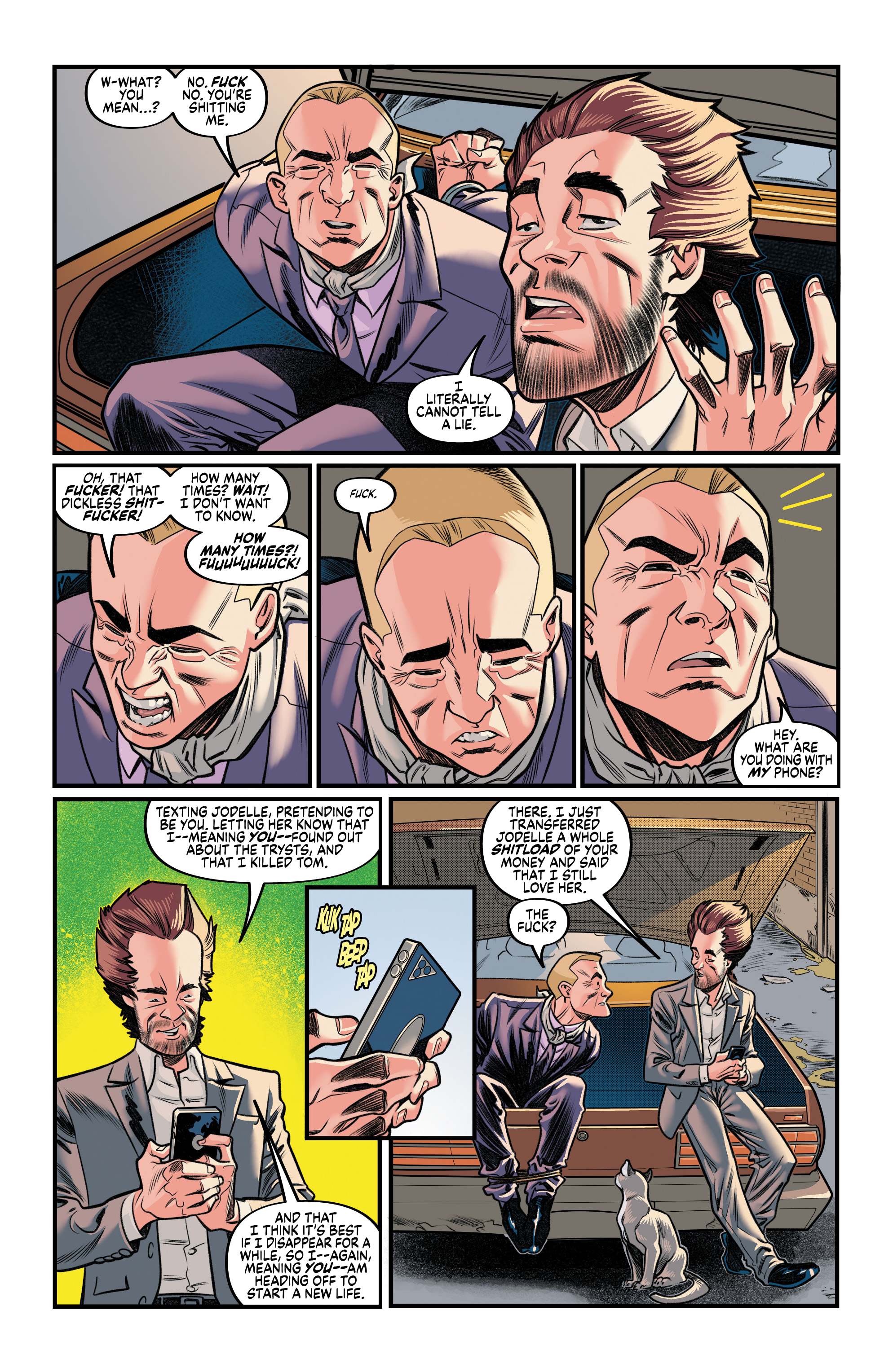 Read online A Calculated Man comic -  Issue #1 - 21