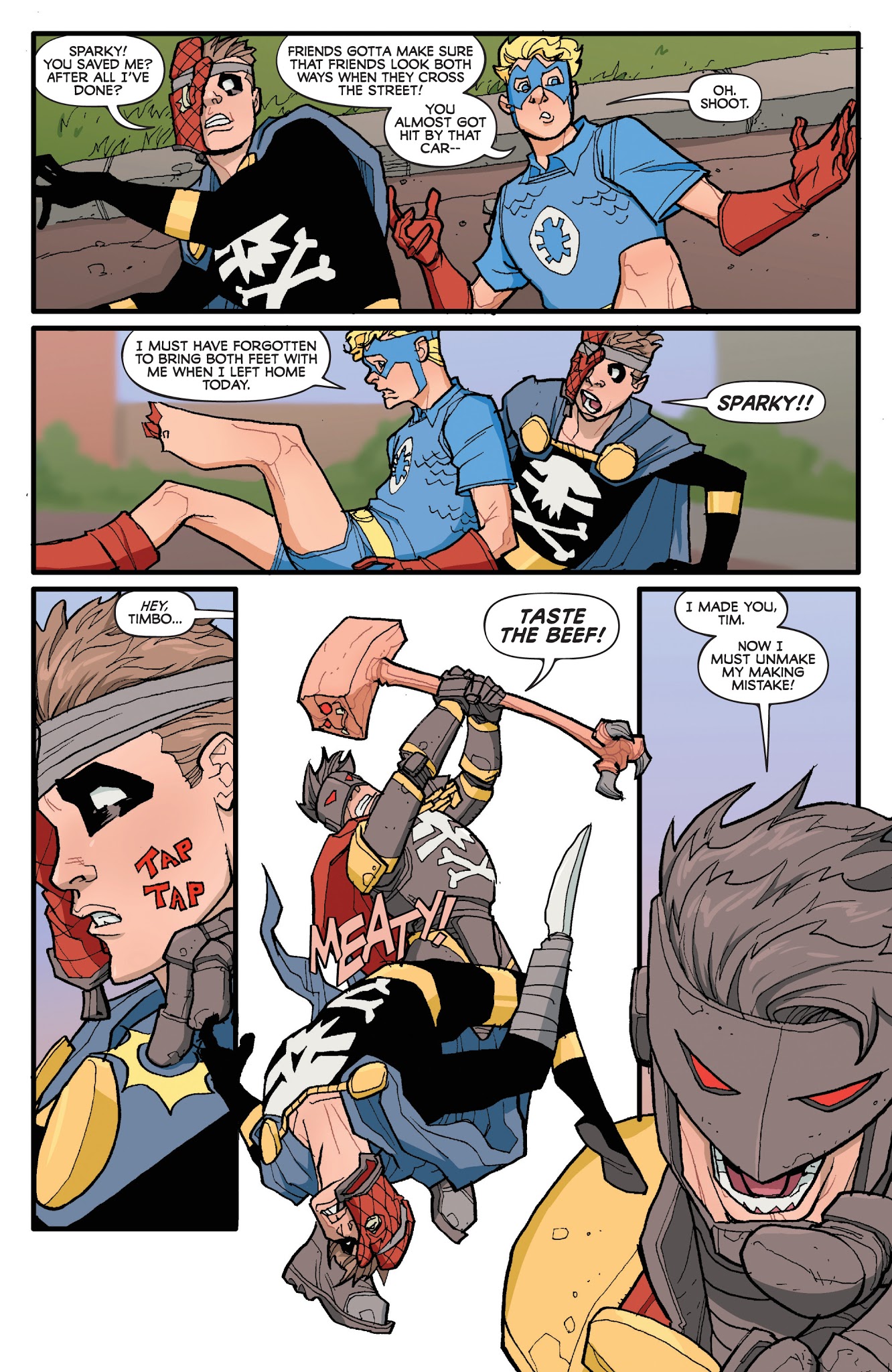 Read online Project Superpowers: Hero Killers comic -  Issue #5 - 7