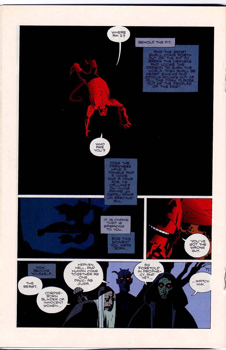 Read online Hellboy: Wake the Devil comic -  Issue #5 - 18