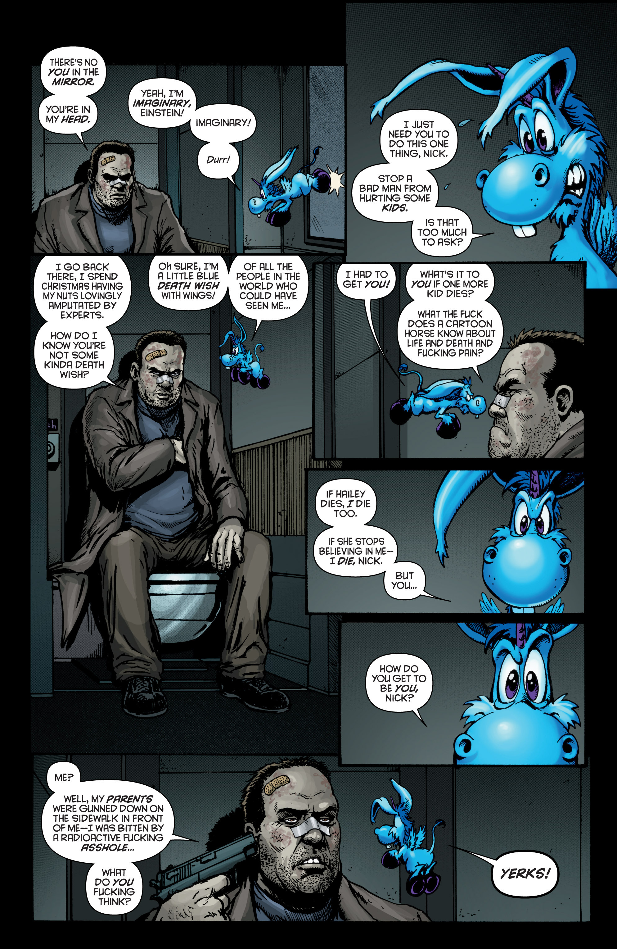 Read online Happy! comic -  Issue # Full - 63