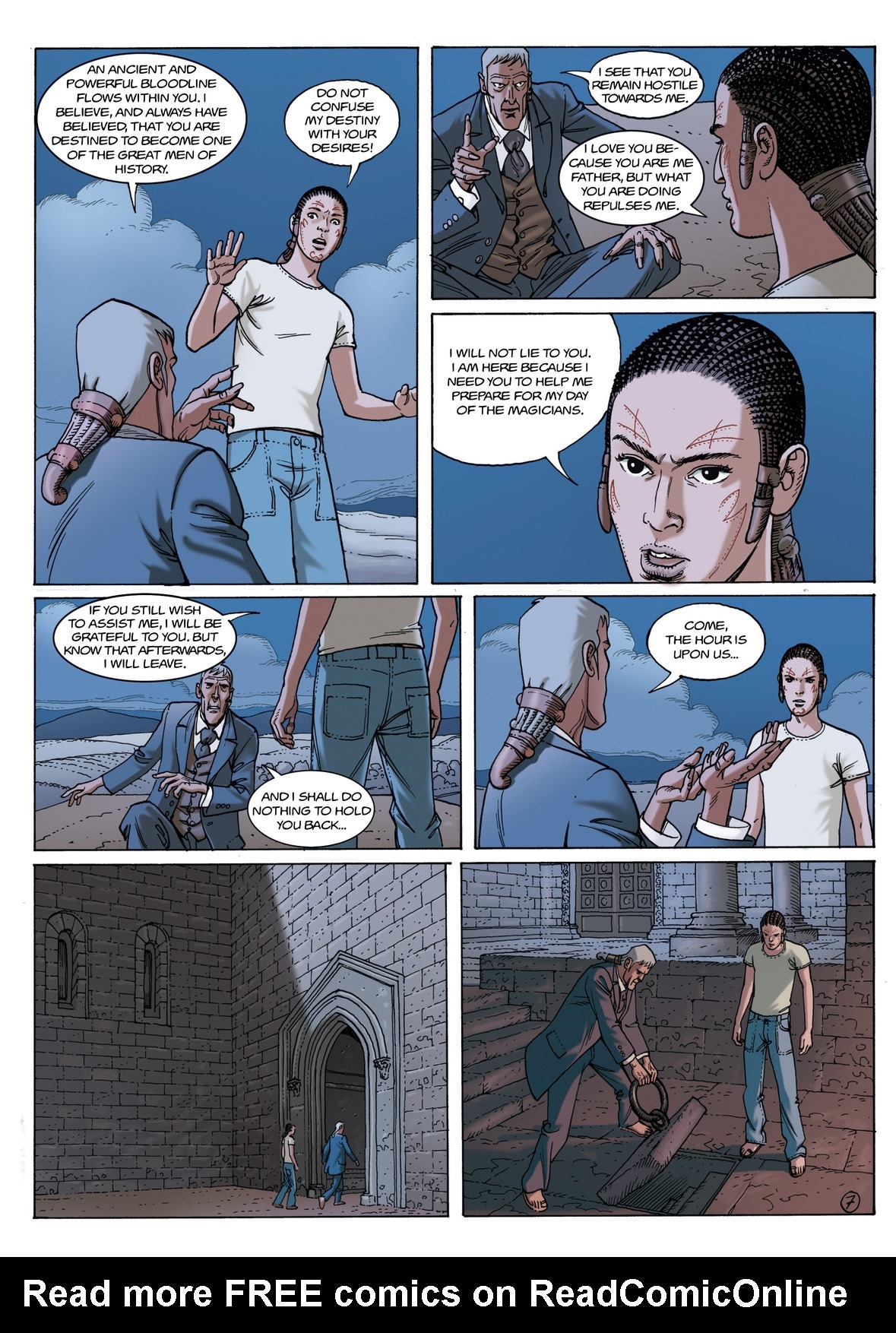 Read online Day of the Magicians comic -  Issue #5 - 12