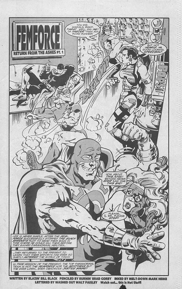 Read online Femforce comic -  Issue #104 - 3