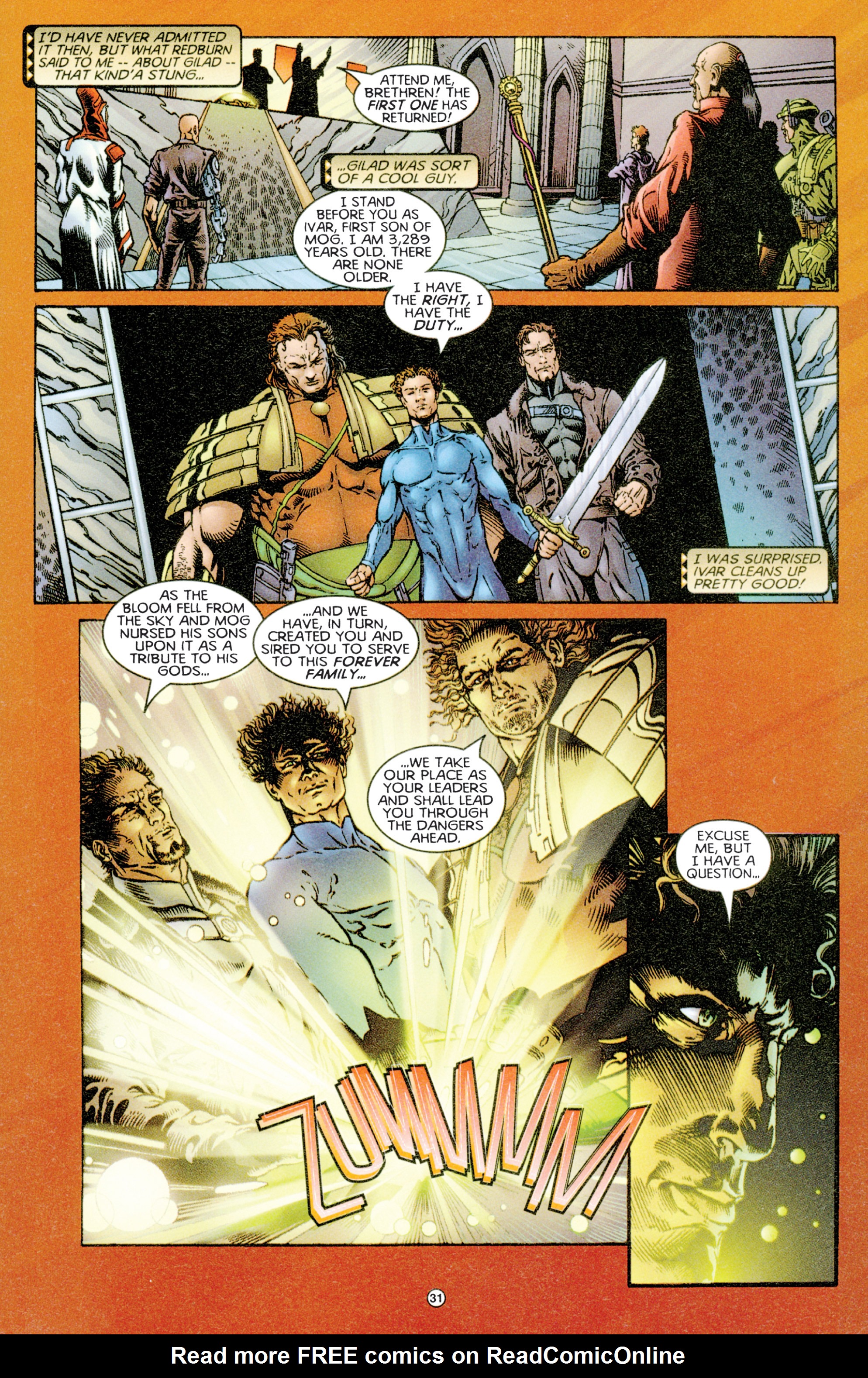 Read online Eternal Warriors comic -  Issue # Issue Time & Treachery - 30
