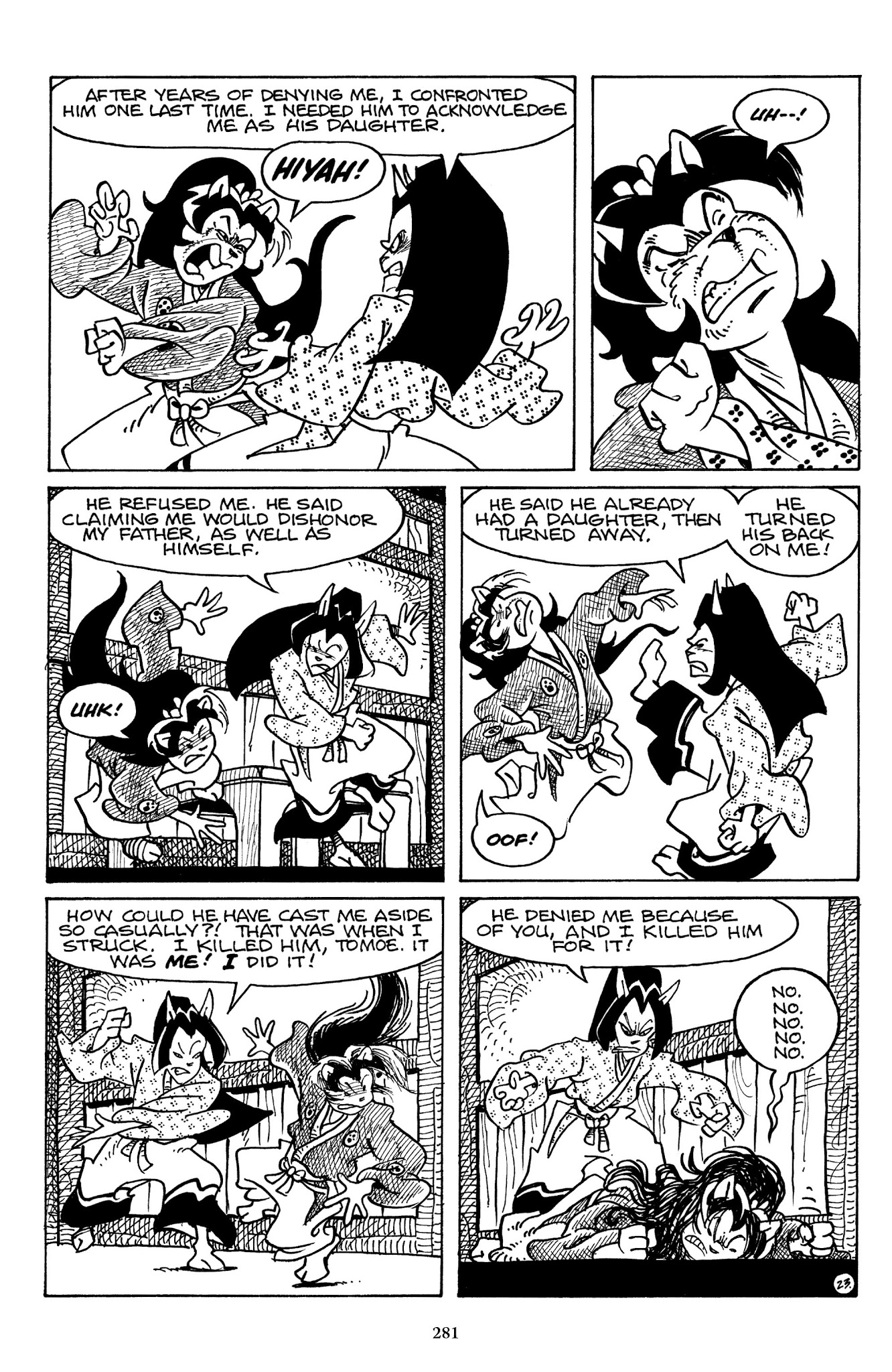 Read online The Usagi Yojimbo Saga comic -  Issue # TPB 5 - 277