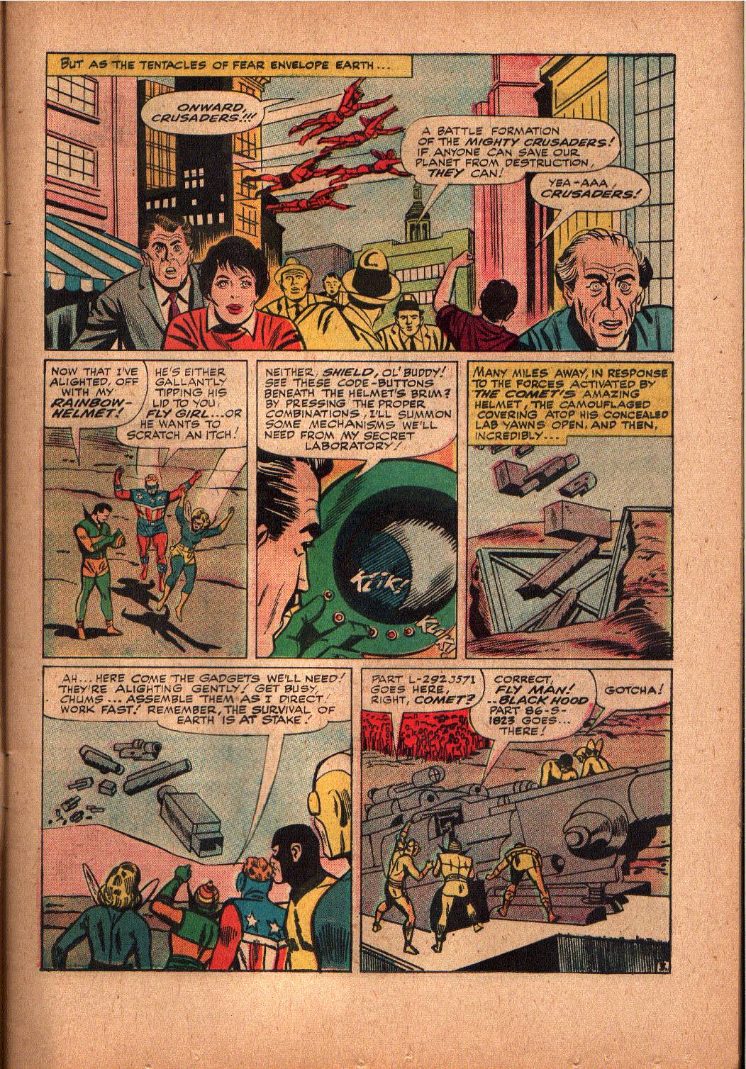 Read online The Mighty Crusaders (1965) comic -  Issue #2 - 4