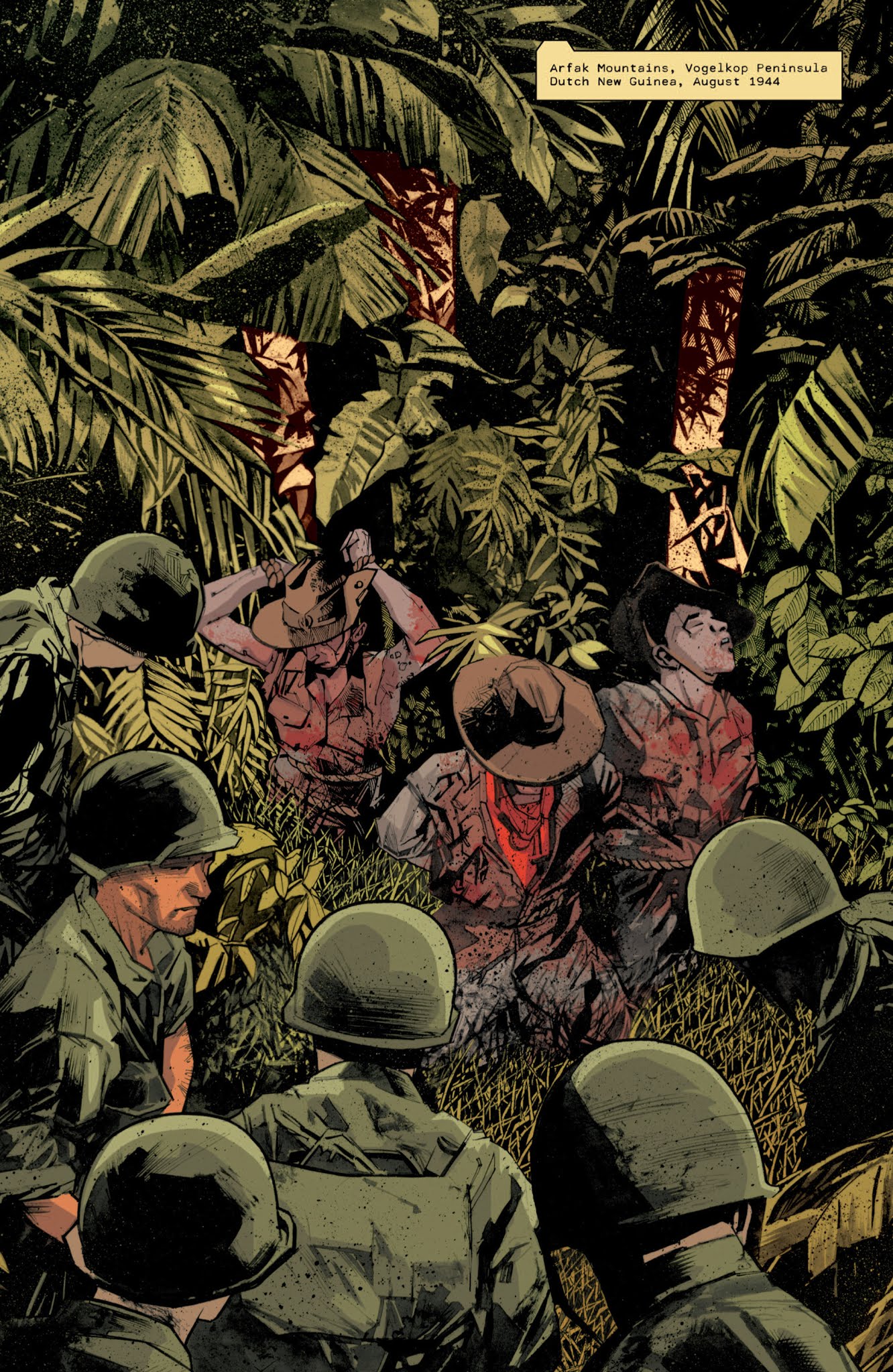 Read online Fever Ridge: A Tale of MacArthur's Jungle War comic -  Issue #1 - 18