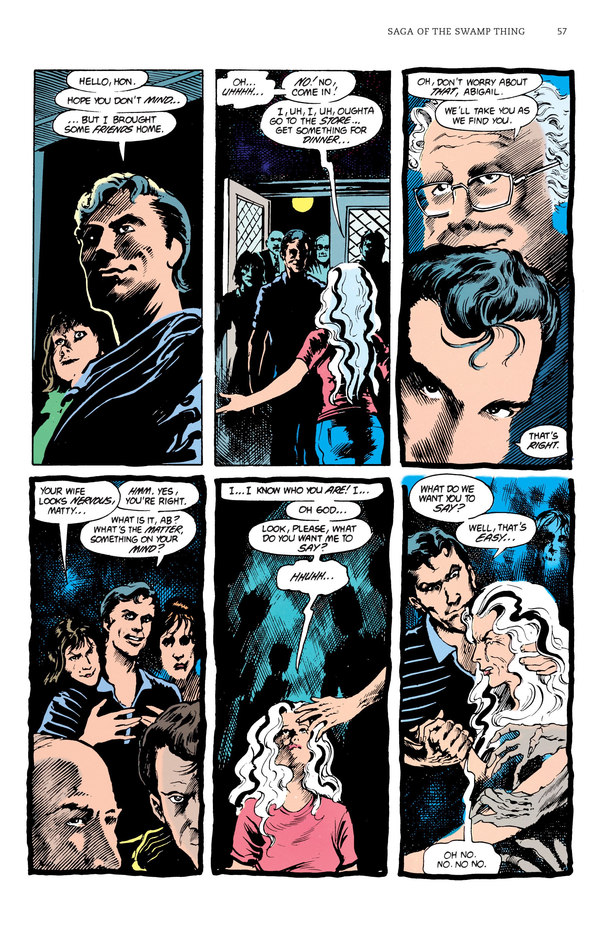Read online Saga of the Swamp Thing comic -  Issue # TPB 2 (Part 1) - 57