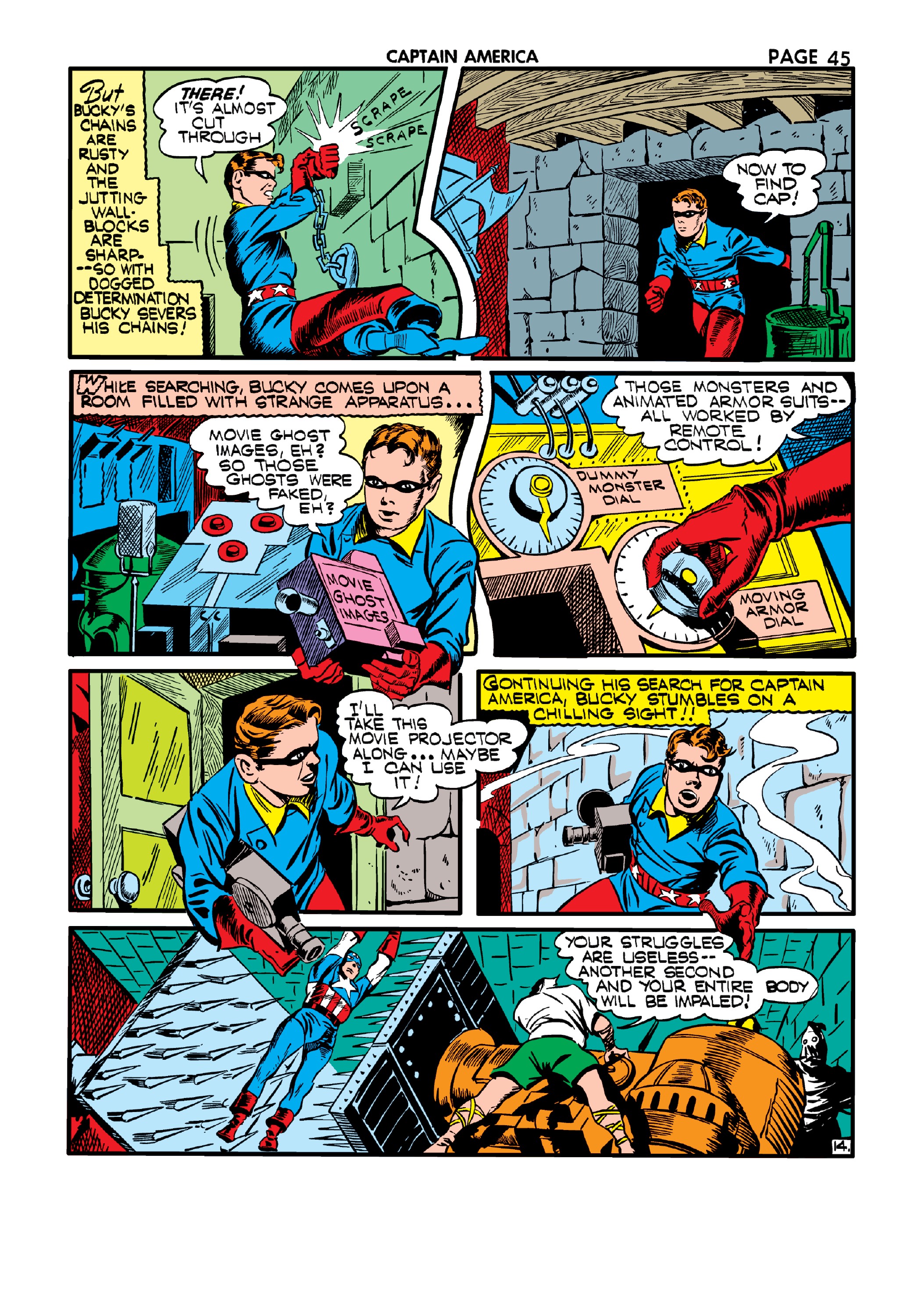 Read online Marvel Masterworks: Golden Age Captain America comic -  Issue # TPB 2 (Part 3) - 50