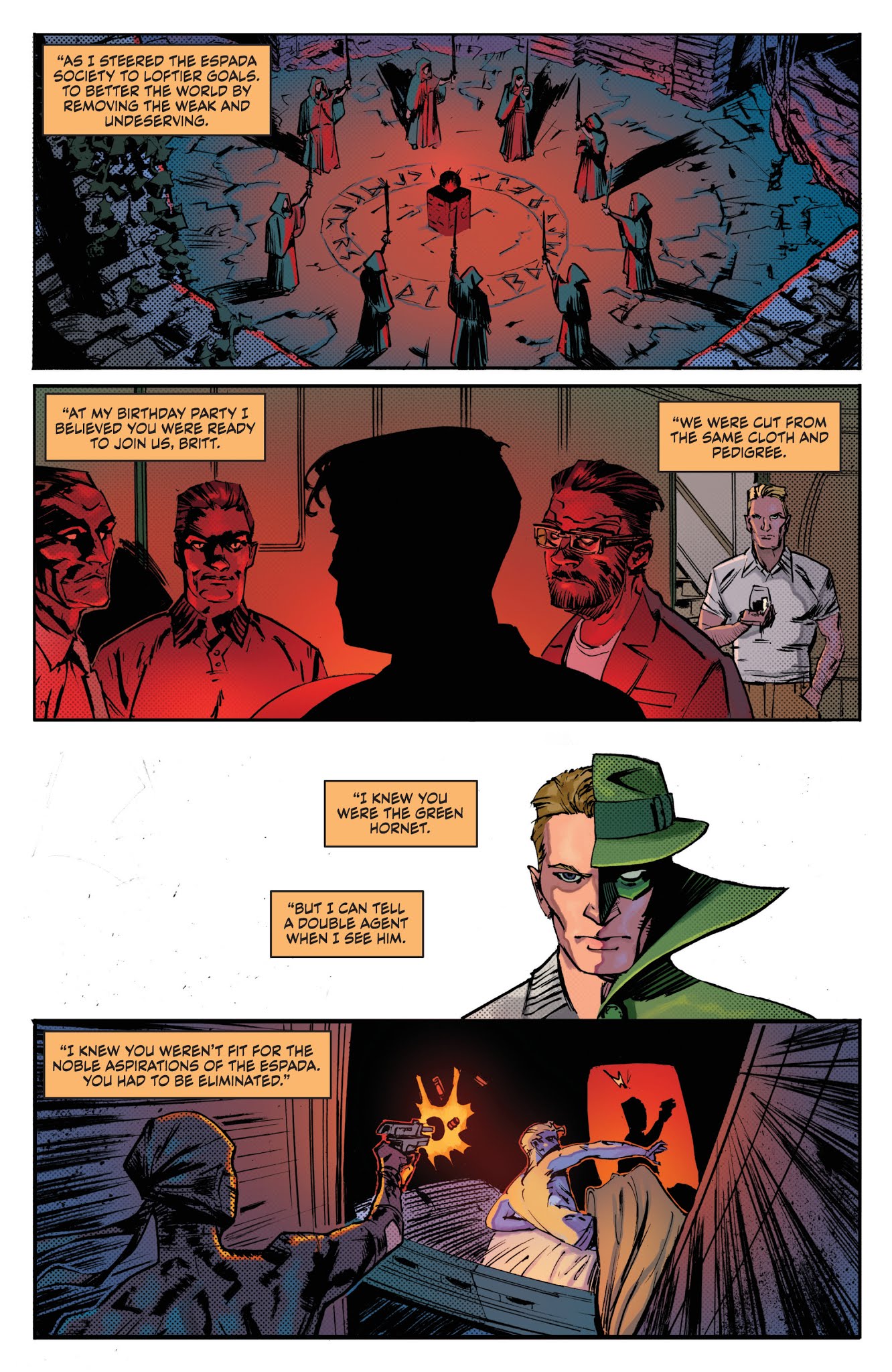 Read online Green Hornet (2018) comic -  Issue #5 - 10