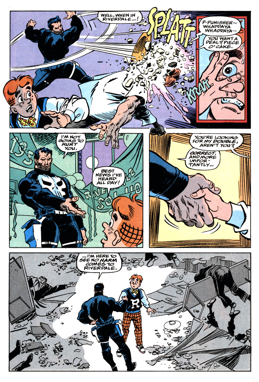 Read online The Punisher Meets Archie comic -  Issue # Full - 41