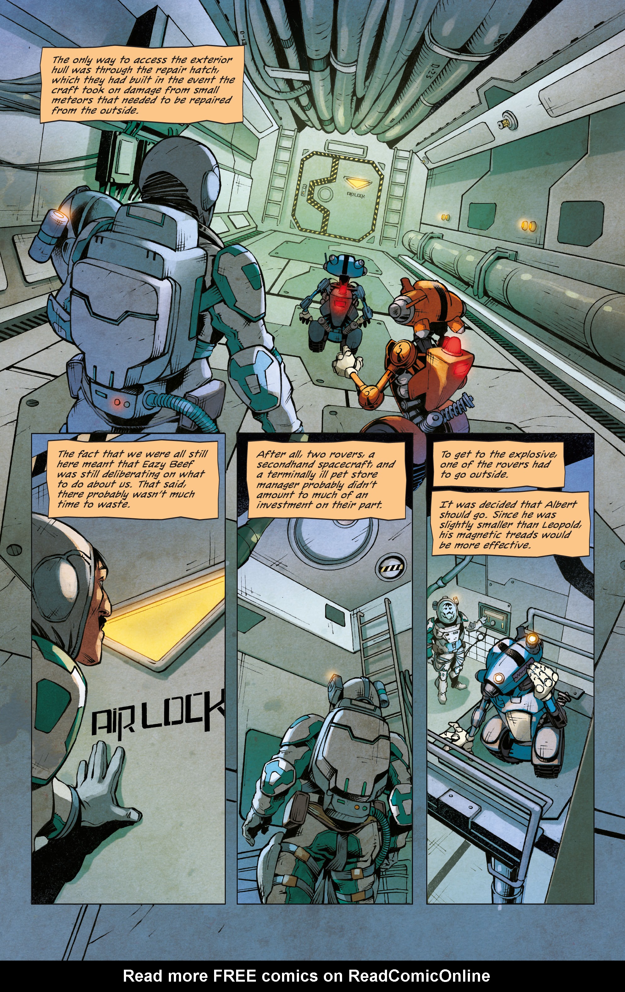 Read online Traveling To Mars comic -  Issue #4 - 11