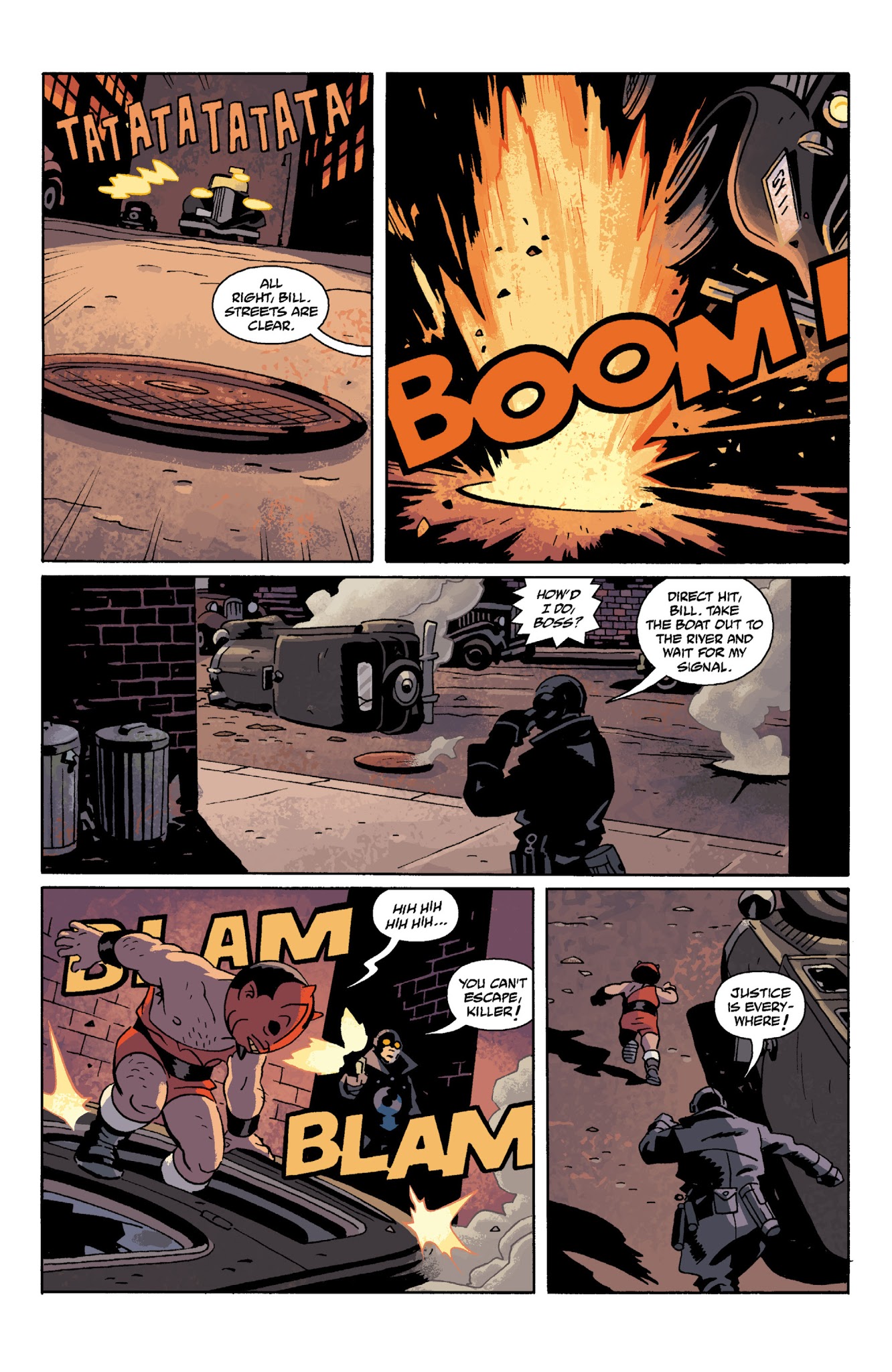Read online Lobster Johnson: Get the Lobster comic -  Issue # TPB - 23