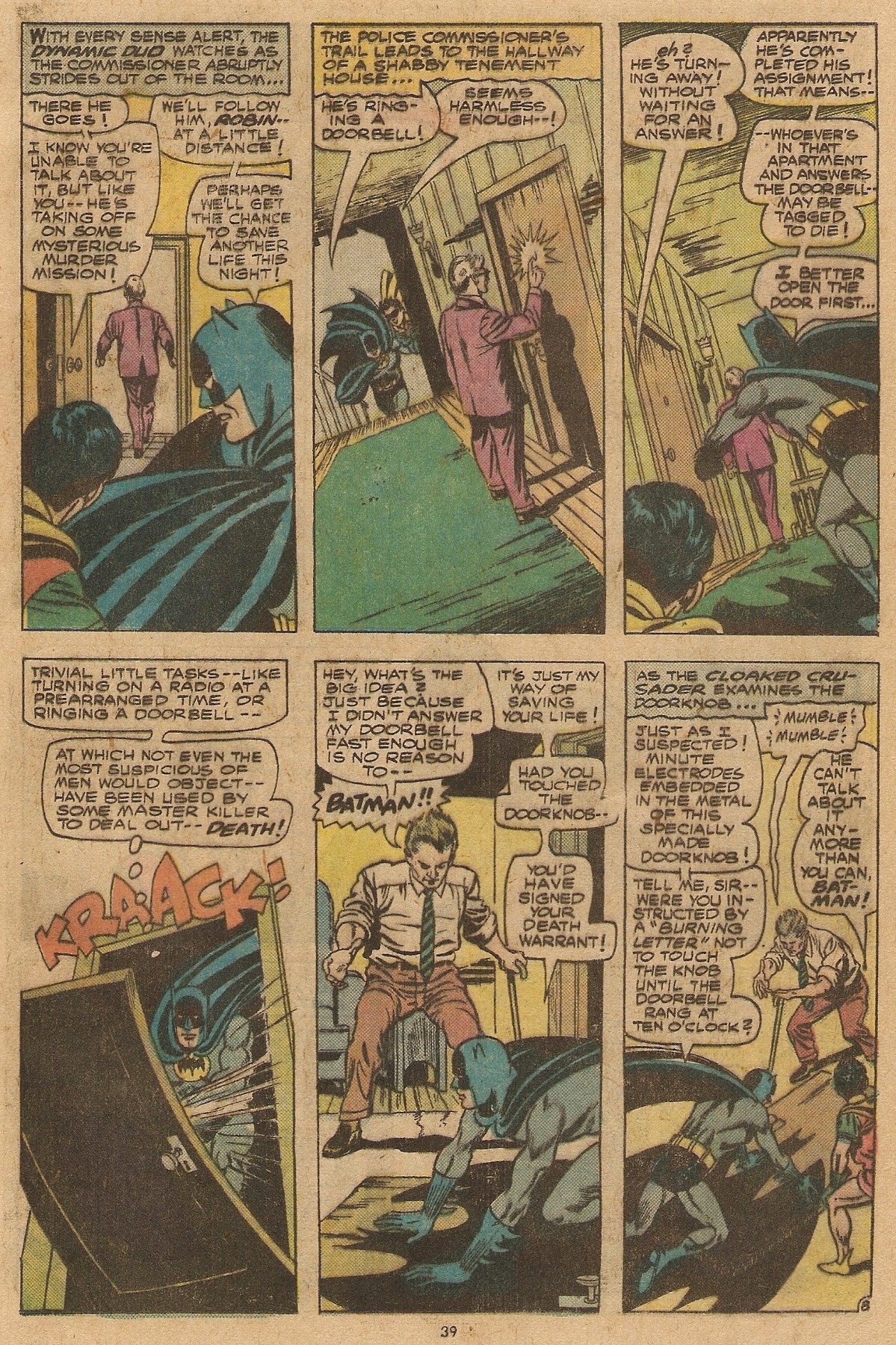 Read online Batman (1940) comic -  Issue #262 - 39