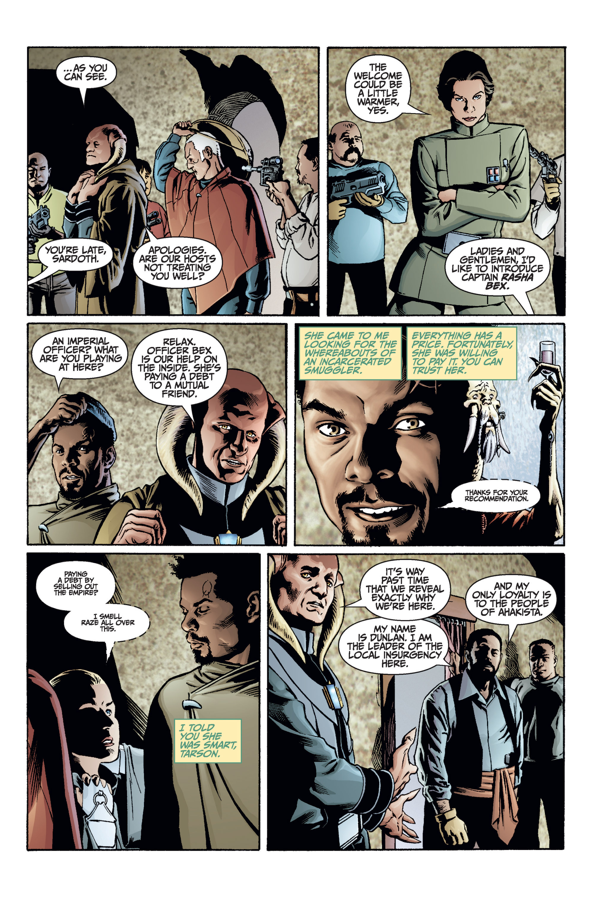 Read online Star Wars: Rebellion comic -  Issue #8 - 6
