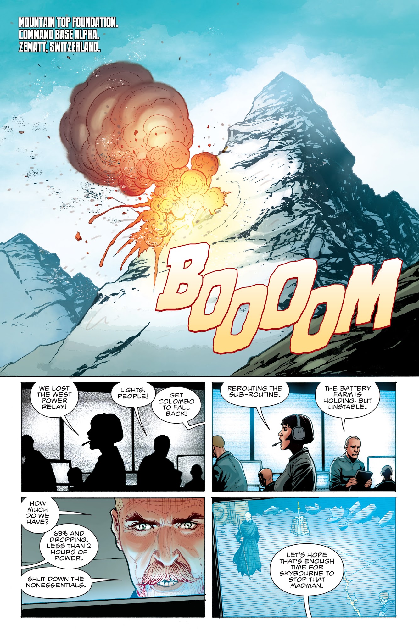 Read online Skybourne comic -  Issue #5 - 3