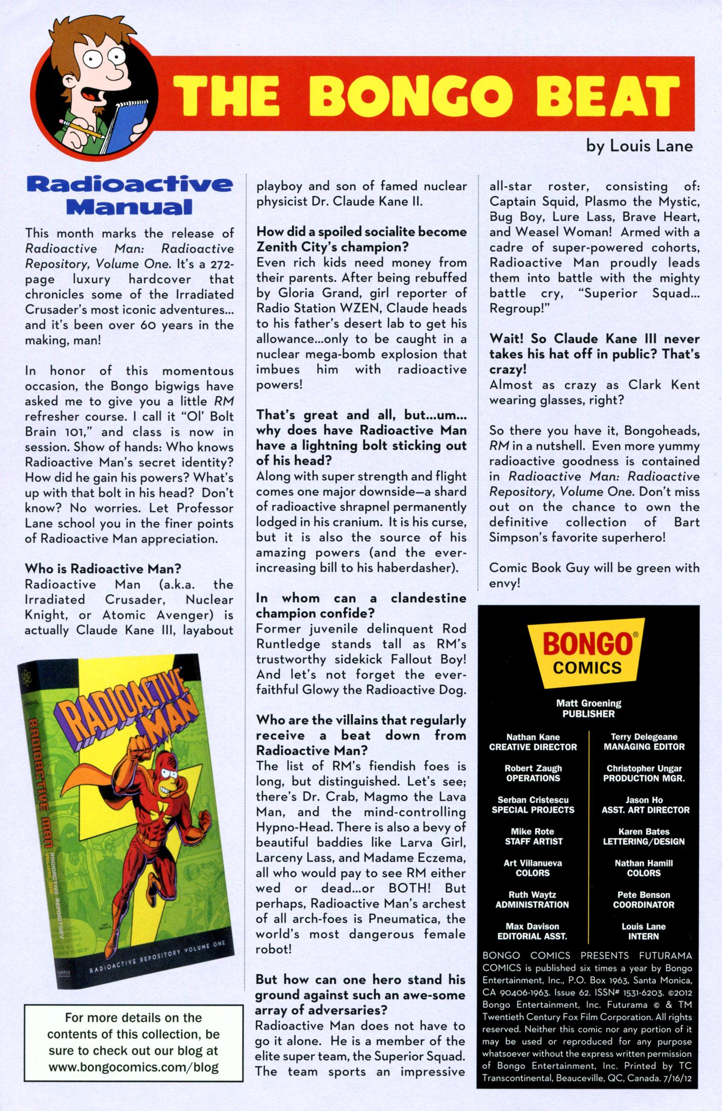 Read online Futurama Comics comic -  Issue #62 - 23