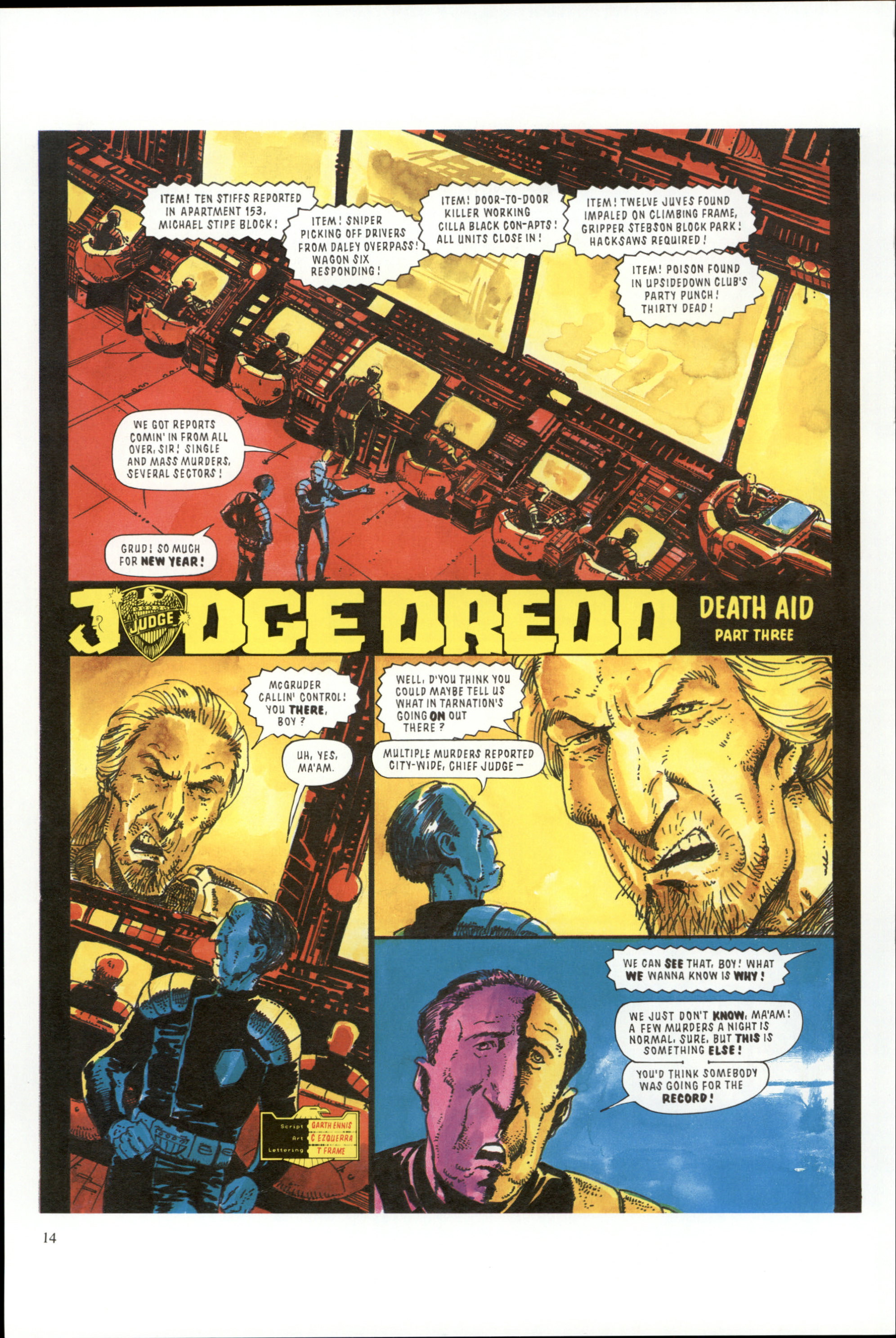 Read online Dredd Rules! comic -  Issue #19 - 16