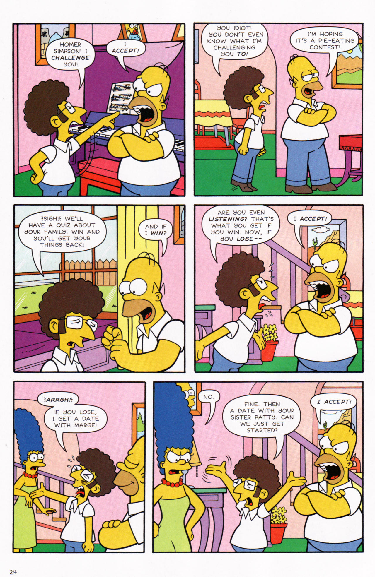 Read online Simpsons Comics comic -  Issue #130 - 21