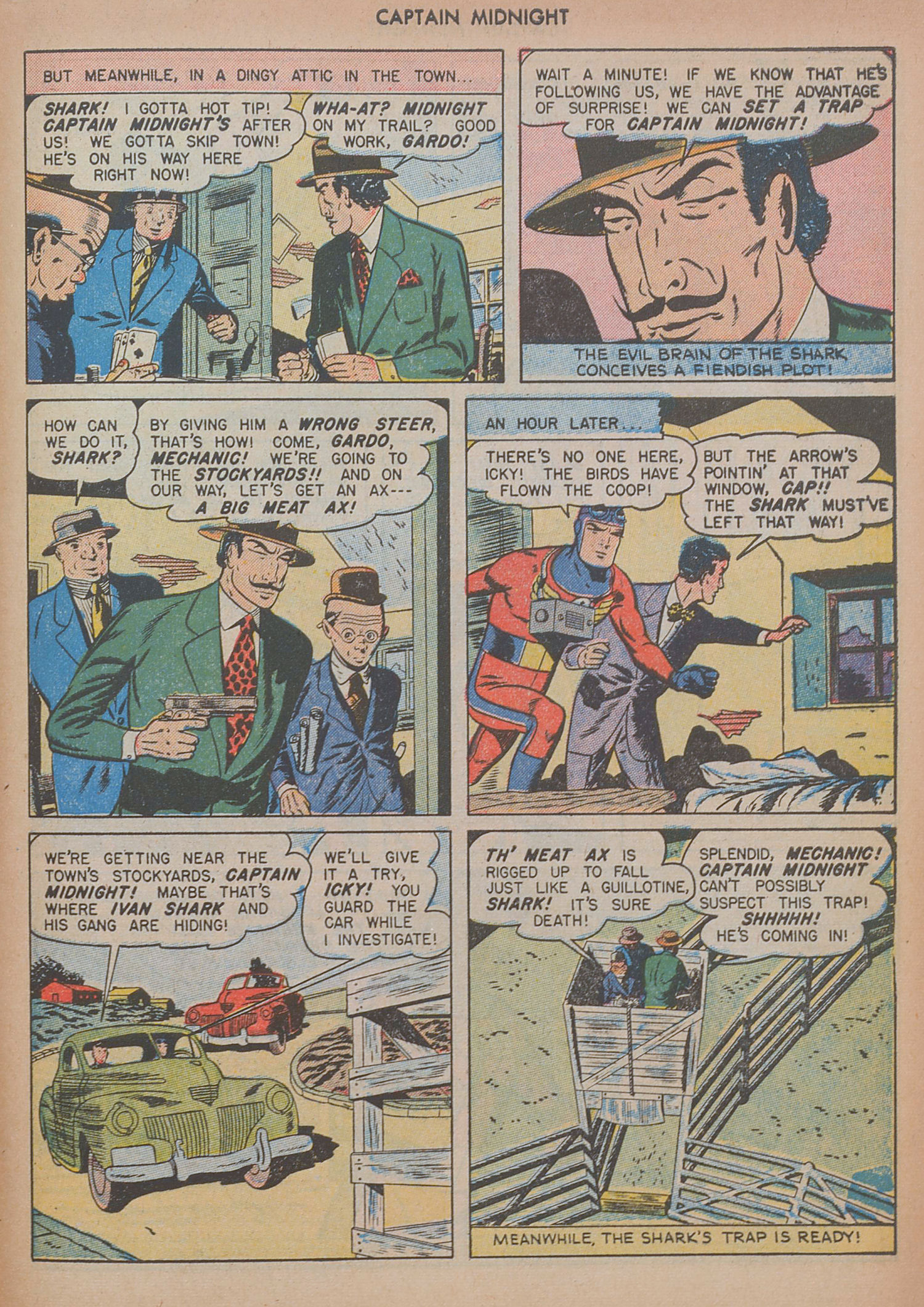 Read online Captain Midnight (1942) comic -  Issue #50 - 45