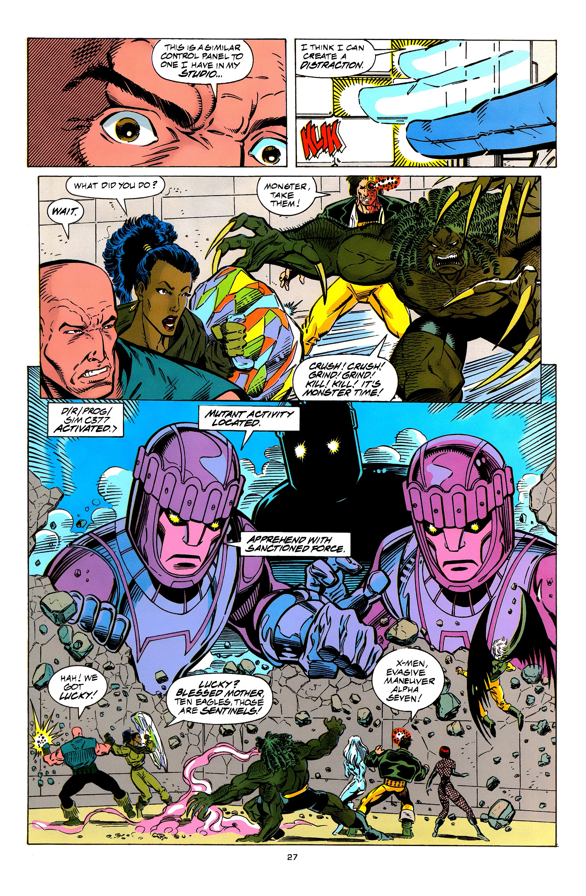 Read online X-Men 2099 comic -  Issue #8 - 21