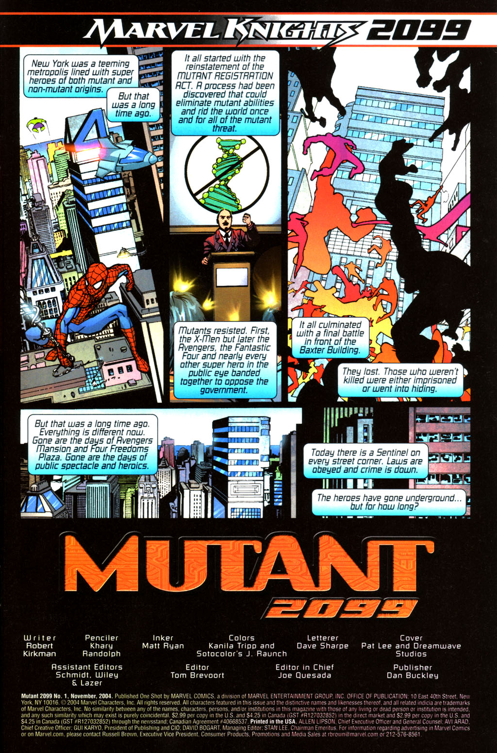 Read online Mutant 2099 comic -  Issue # Full - 2