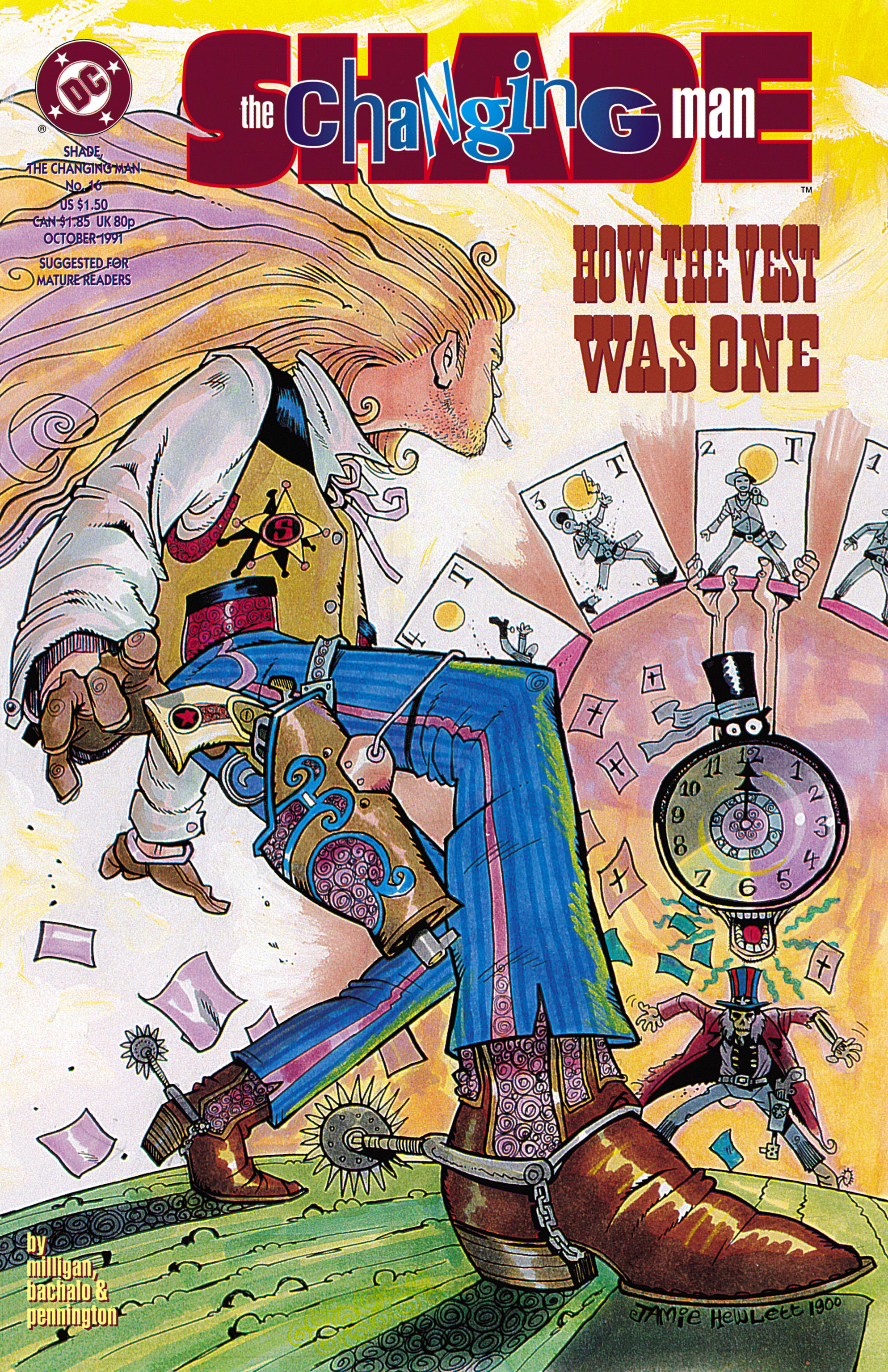 Read online Shade, the Changing Man comic -  Issue #16 - 1