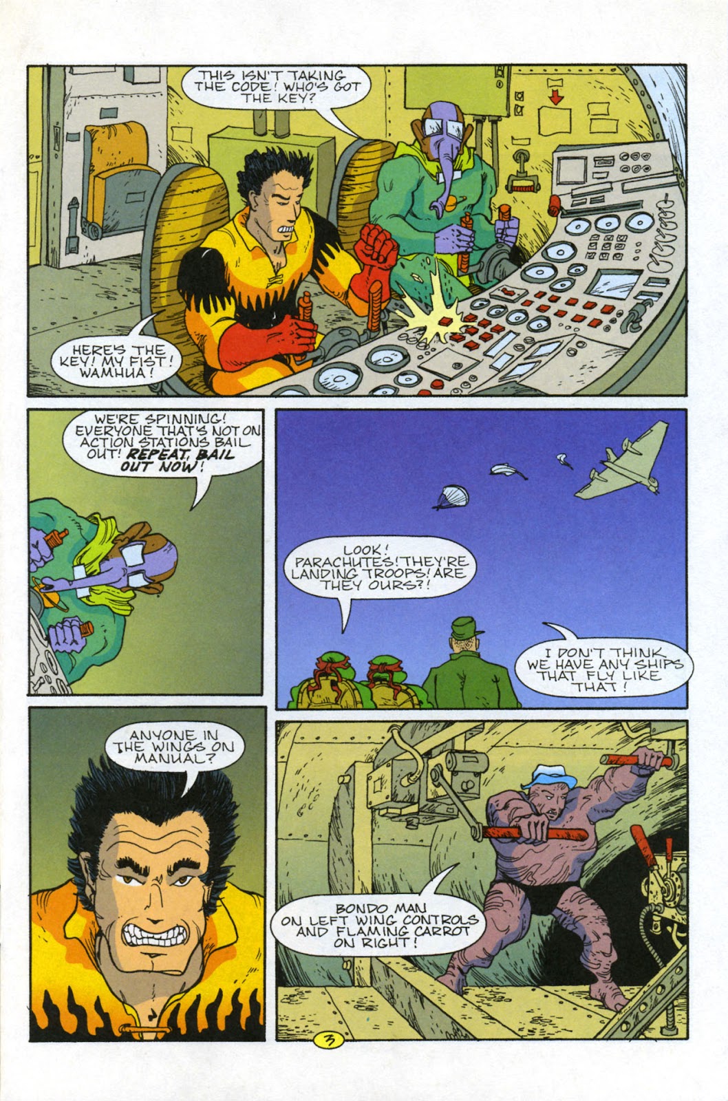 Teenage Mutant Ninja Turtles/Flaming Carrot Crossover Issue #2 #2 - English 5