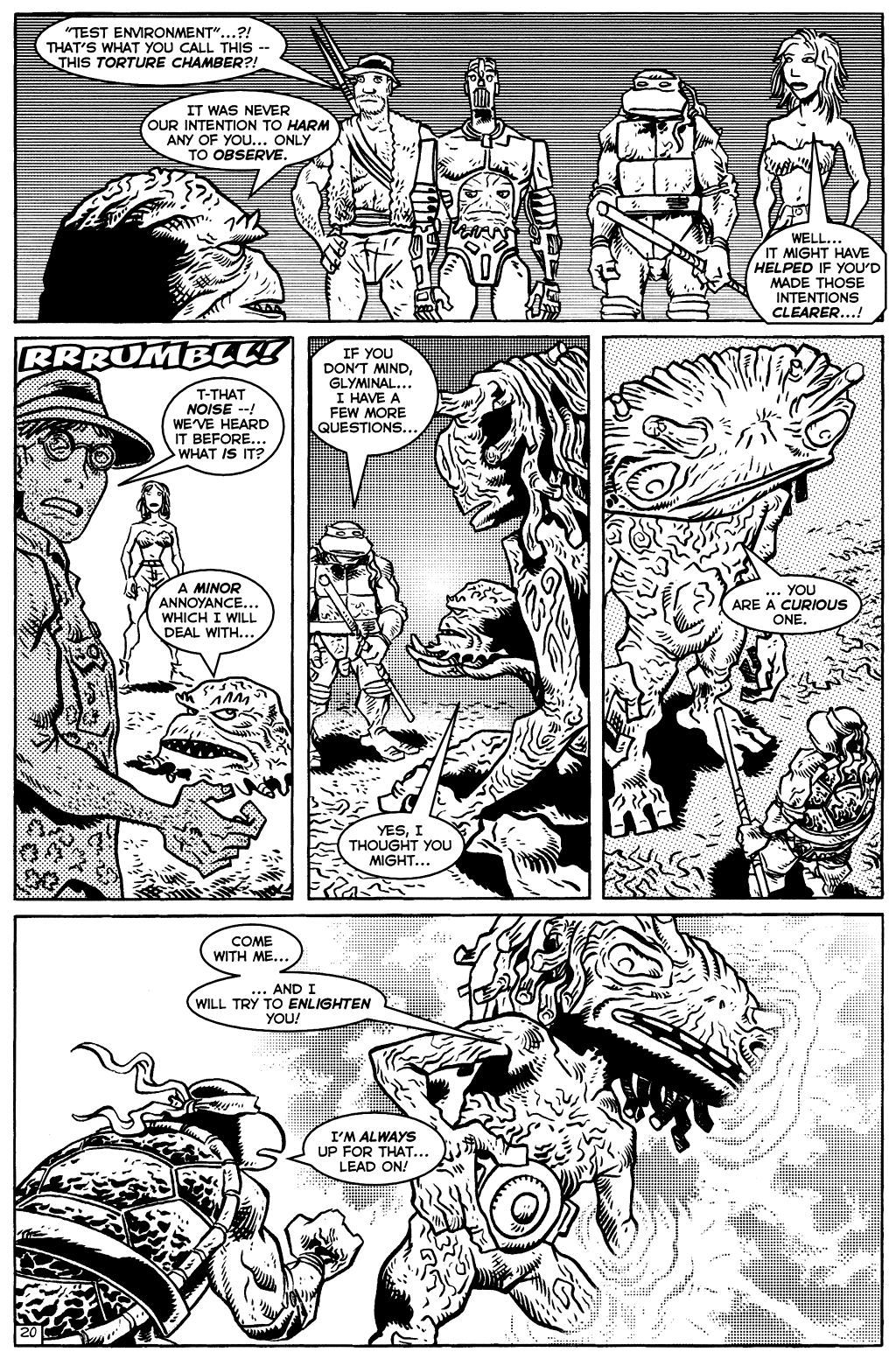 Read online TMNT: Teenage Mutant Ninja Turtles comic -  Issue #19 - 21