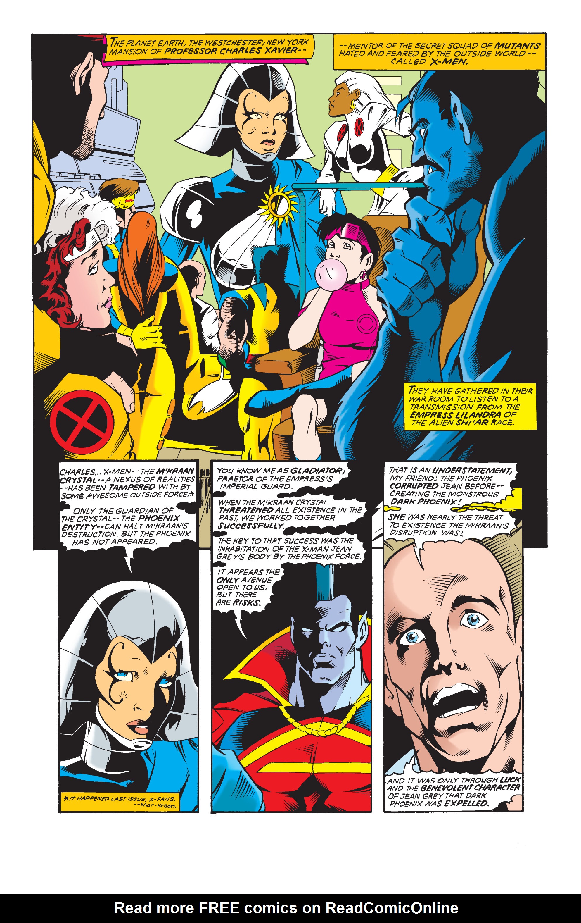 Read online The Adventures of the X-Men comic -  Issue # _TPB Rites Of Passage - 124