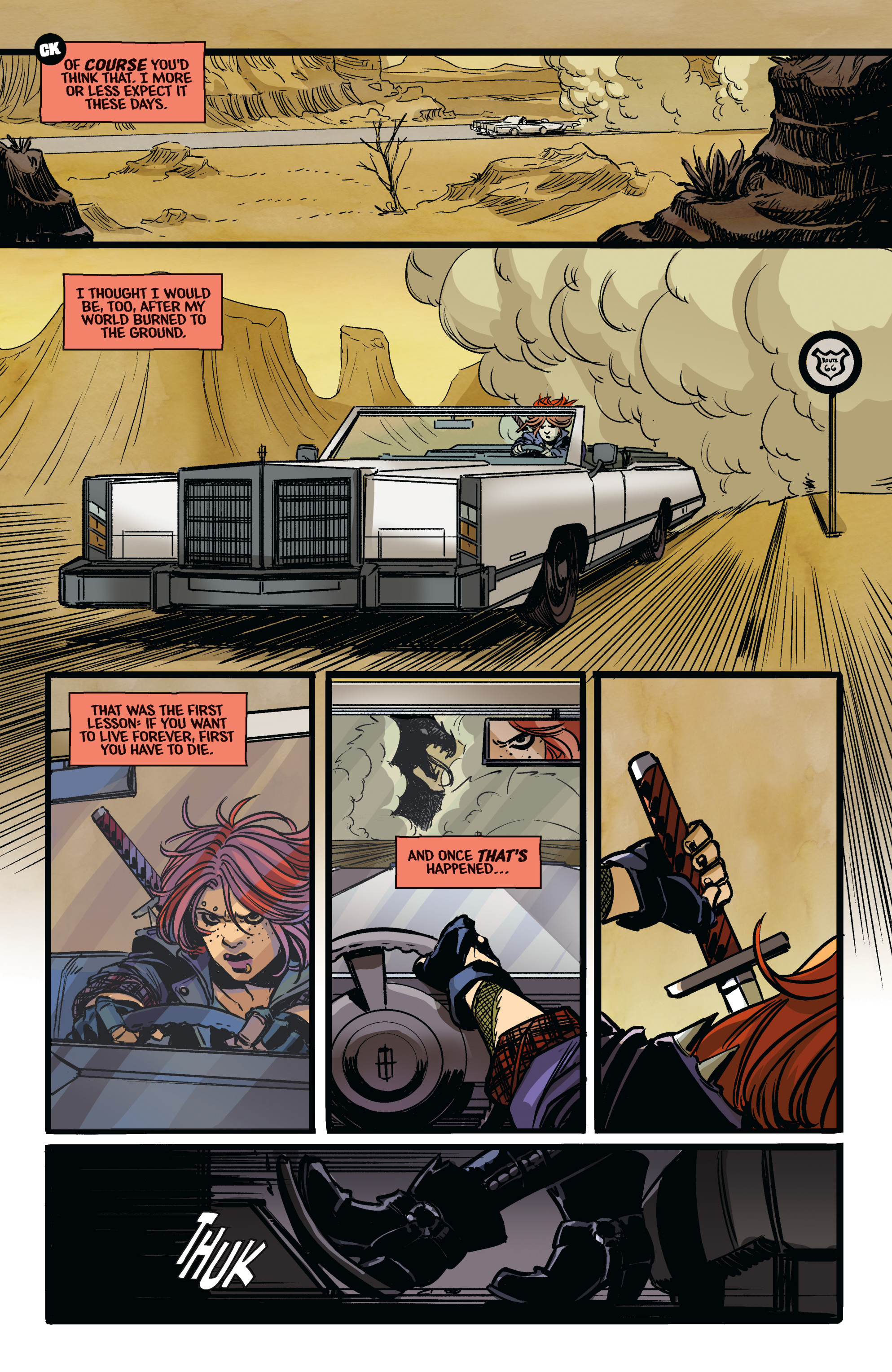Read online Calamity Kate comic -  Issue # _TPB - 10