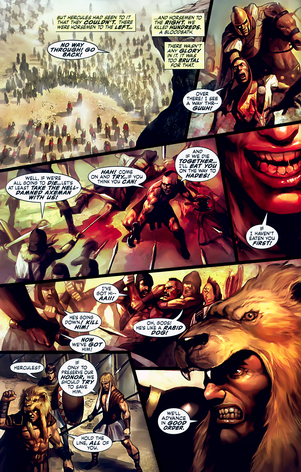 Read online Hercules (2008) comic -  Issue #3 - 10