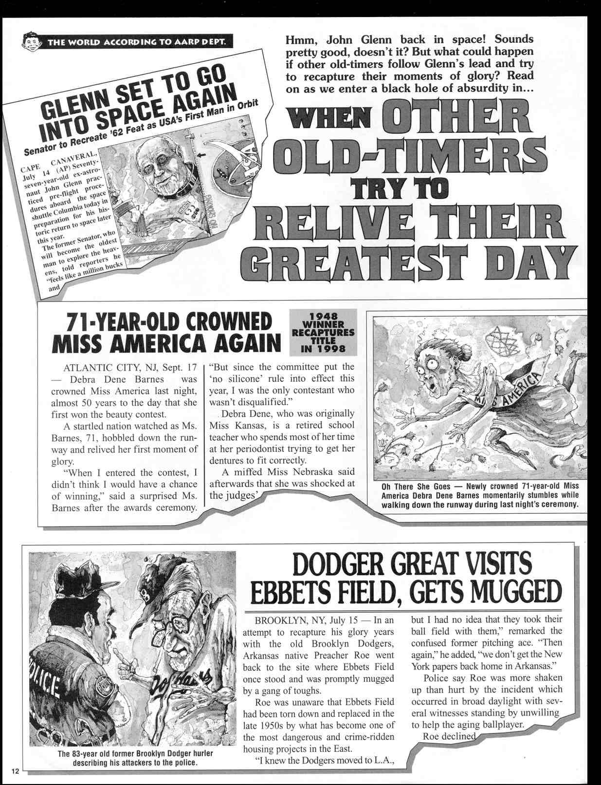 Read online MAD comic -  Issue #372 - 14