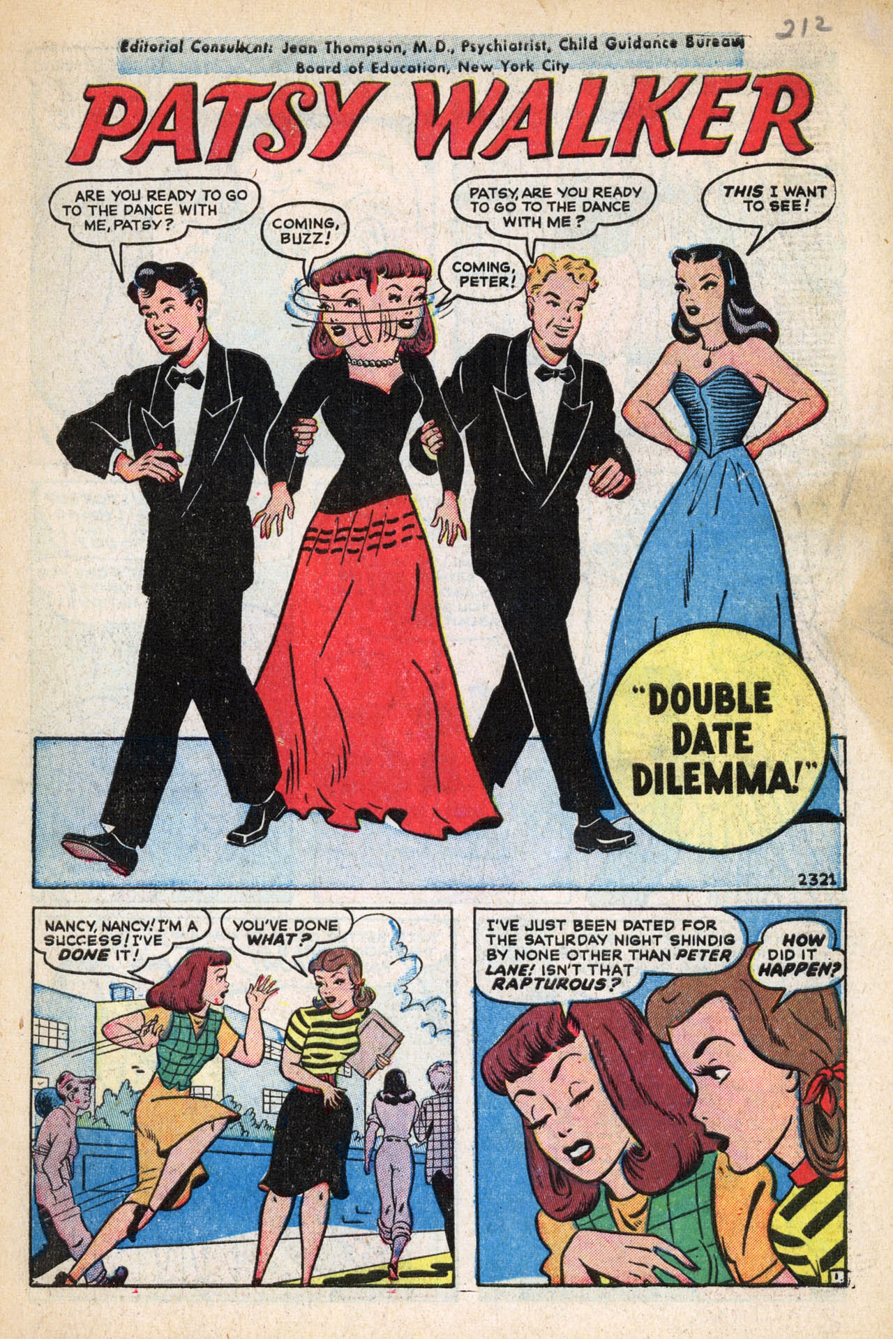 Read online Patsy Walker comic -  Issue #20 - 3