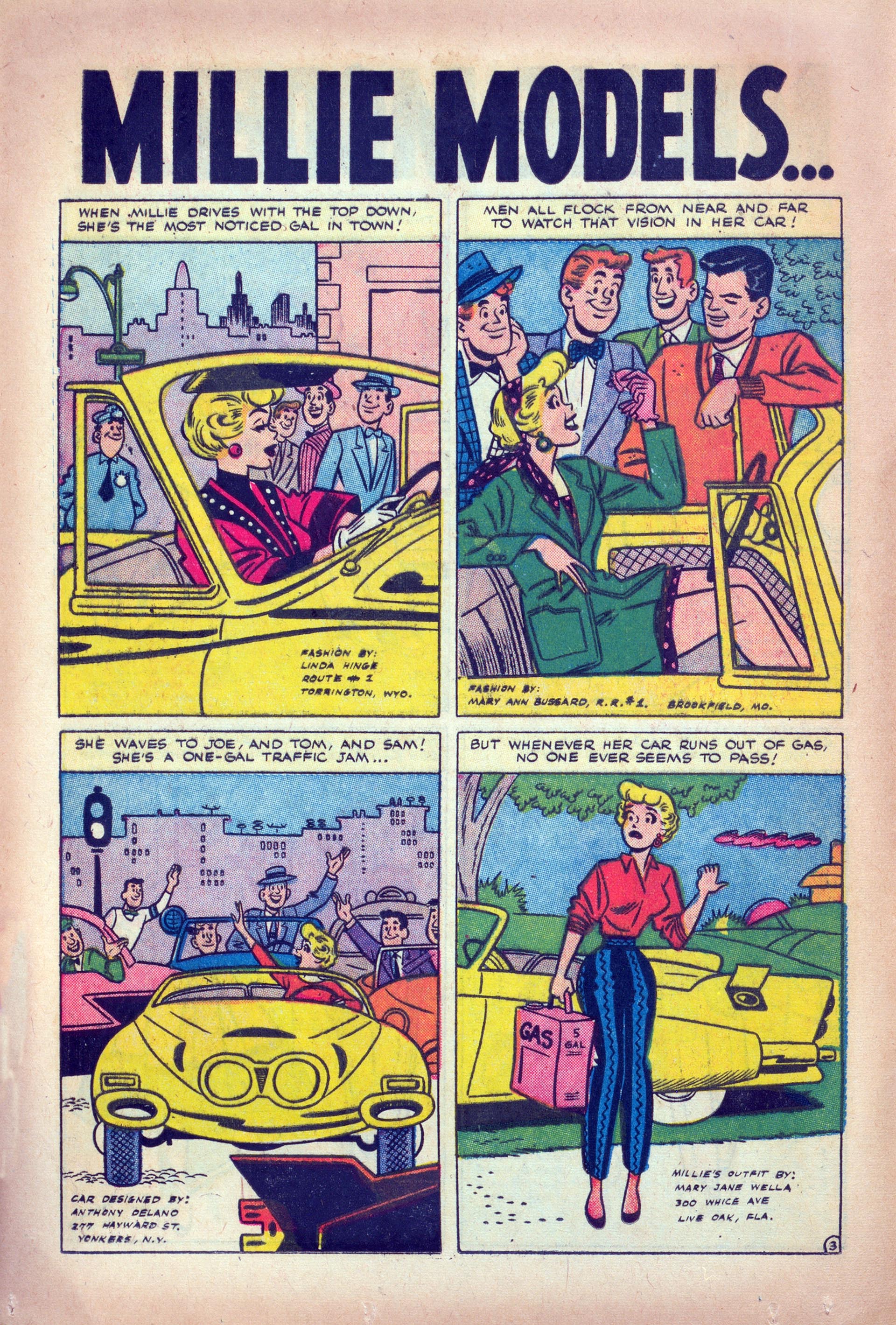 Read online Millie the Model comic -  Issue #68 - 12