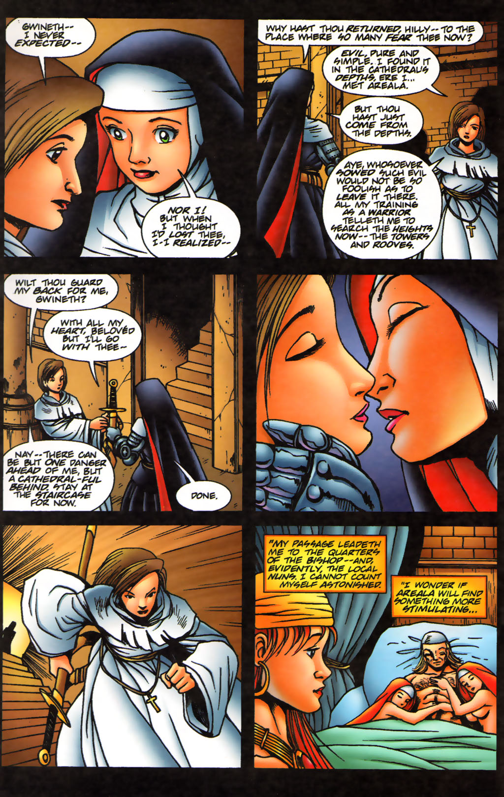 Read online Warrior Nun Areala: Scorpio Rose comic -  Issue #2 - 20