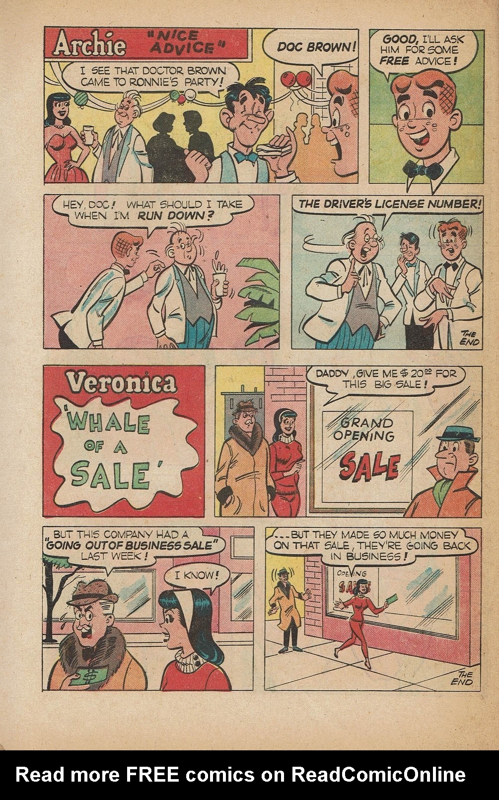Read online Archie's Joke Book Magazine comic -  Issue #97 - 16
