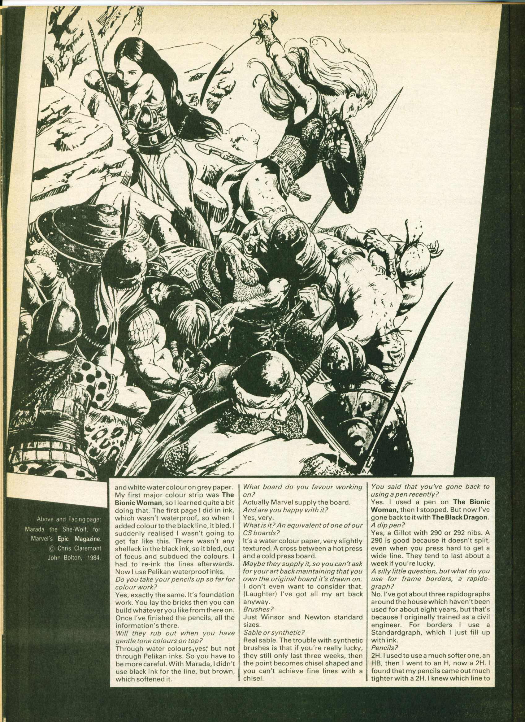 Read online Warrior comic -  Issue #24 - 30
