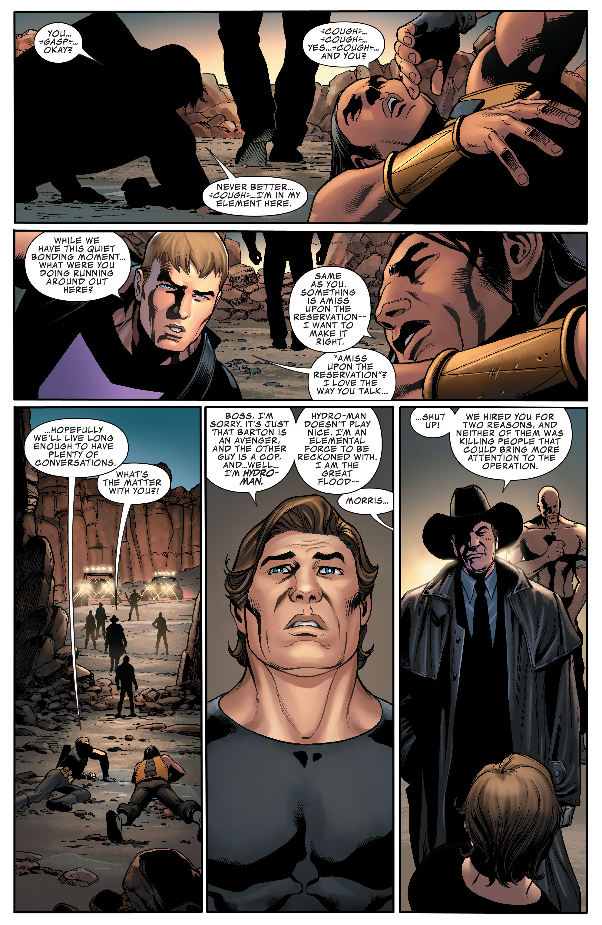 Read online Occupy Avengers comic -  Issue #2 - 7