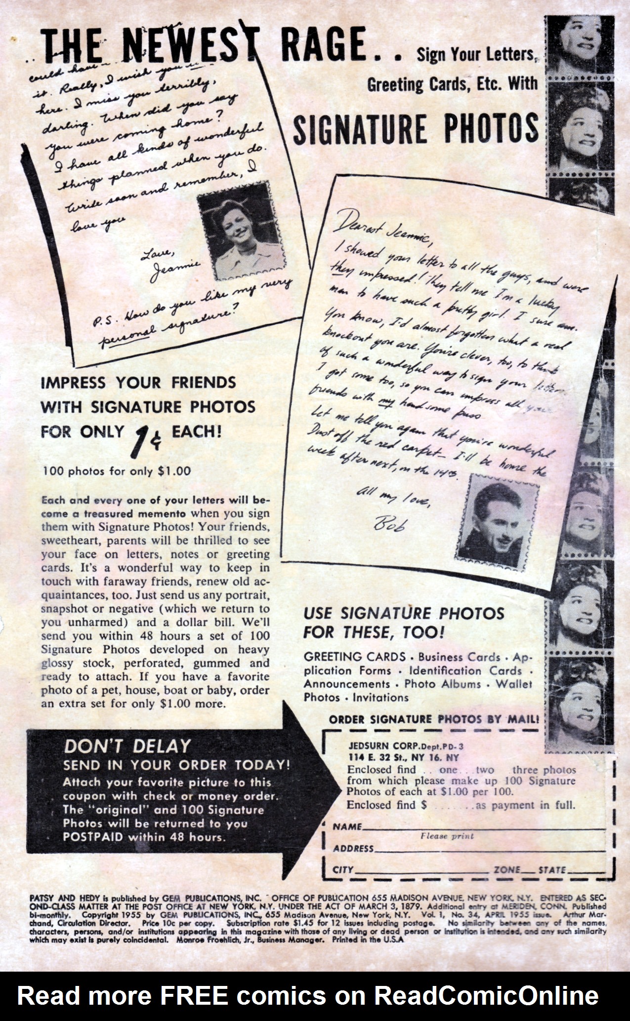 Read online Patsy and Hedy comic -  Issue #34 - 2