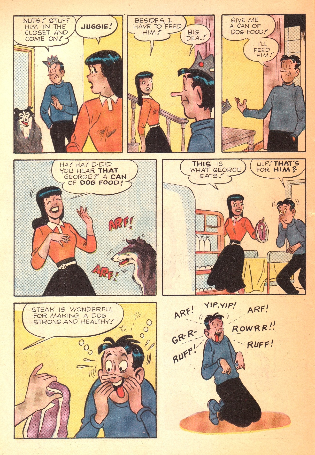 Read online Archie's Pal Jughead comic -  Issue #75 - 4