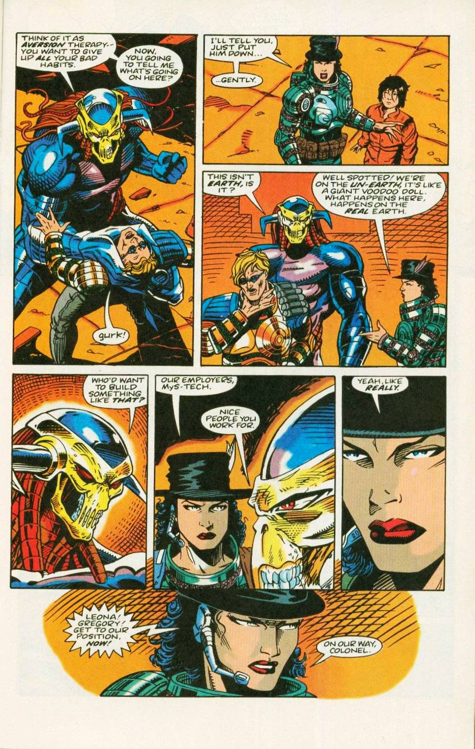 Read online Warheads comic -  Issue #11 - 12