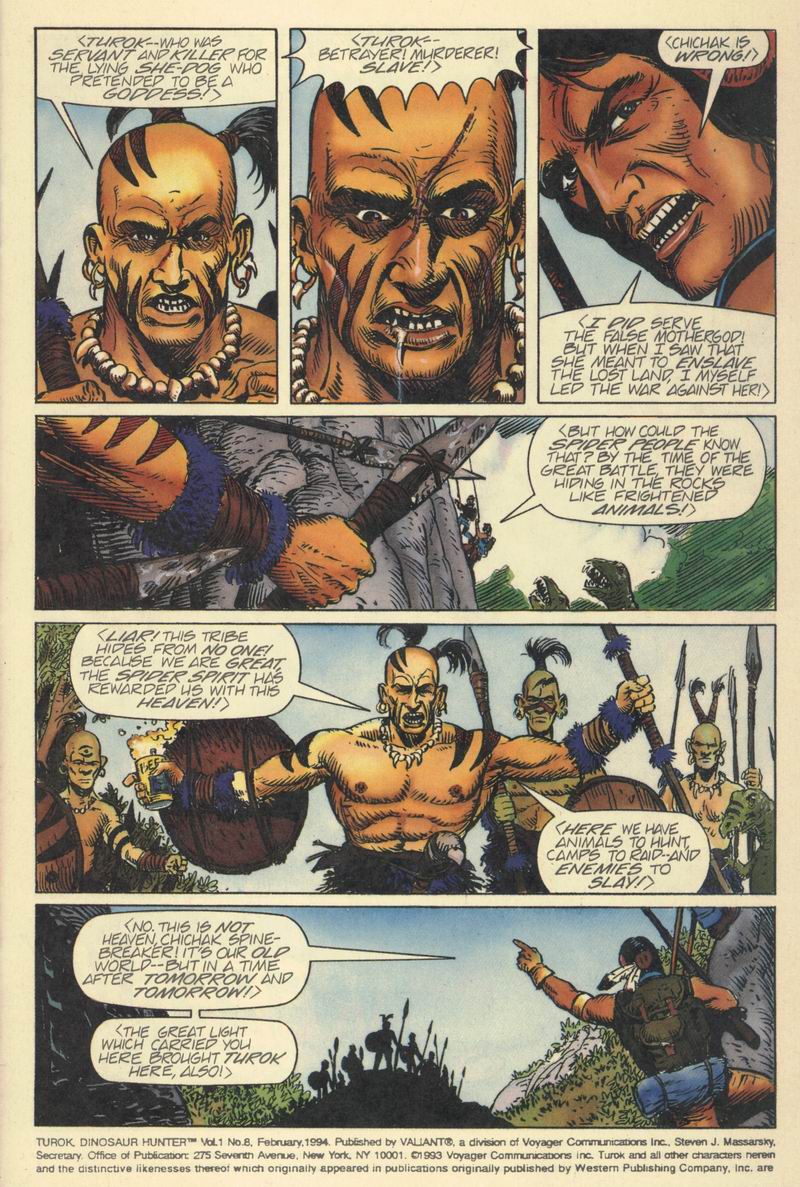 Read online Turok, Dinosaur Hunter (1993) comic -  Issue #8 - 4