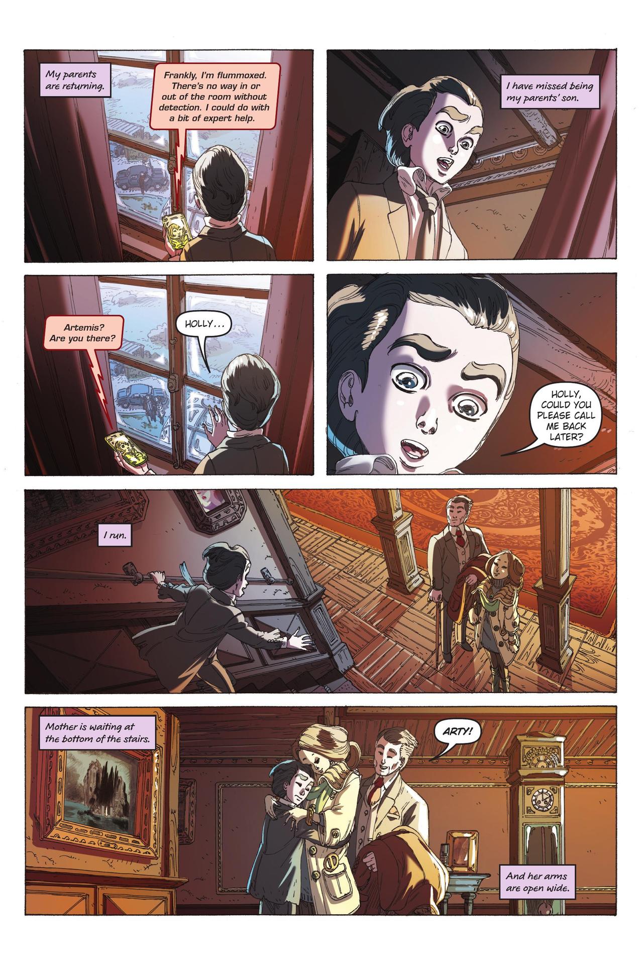 Read online Artemis Fowl: The Opal Deception comic -  Issue # TPB - 112