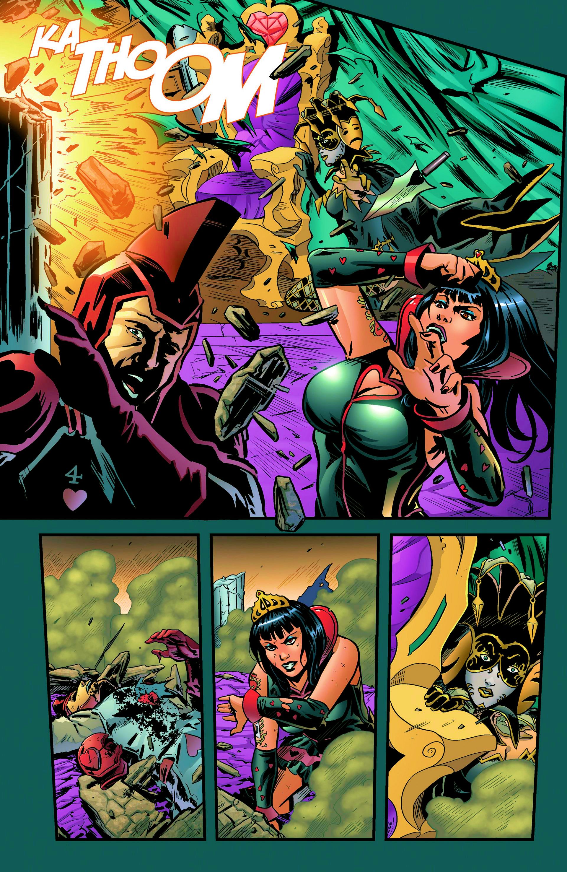 Read online Grimm Fairy Tales presents Wonderland: Clash of Queens comic -  Issue #4 - 24